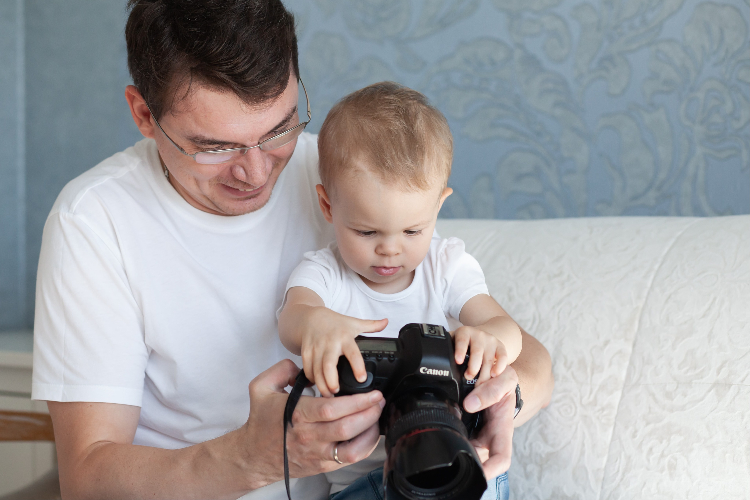 Домашняя съемка с детьми. Фотографы в Москве Светлана Устинова и Сергей Грачев