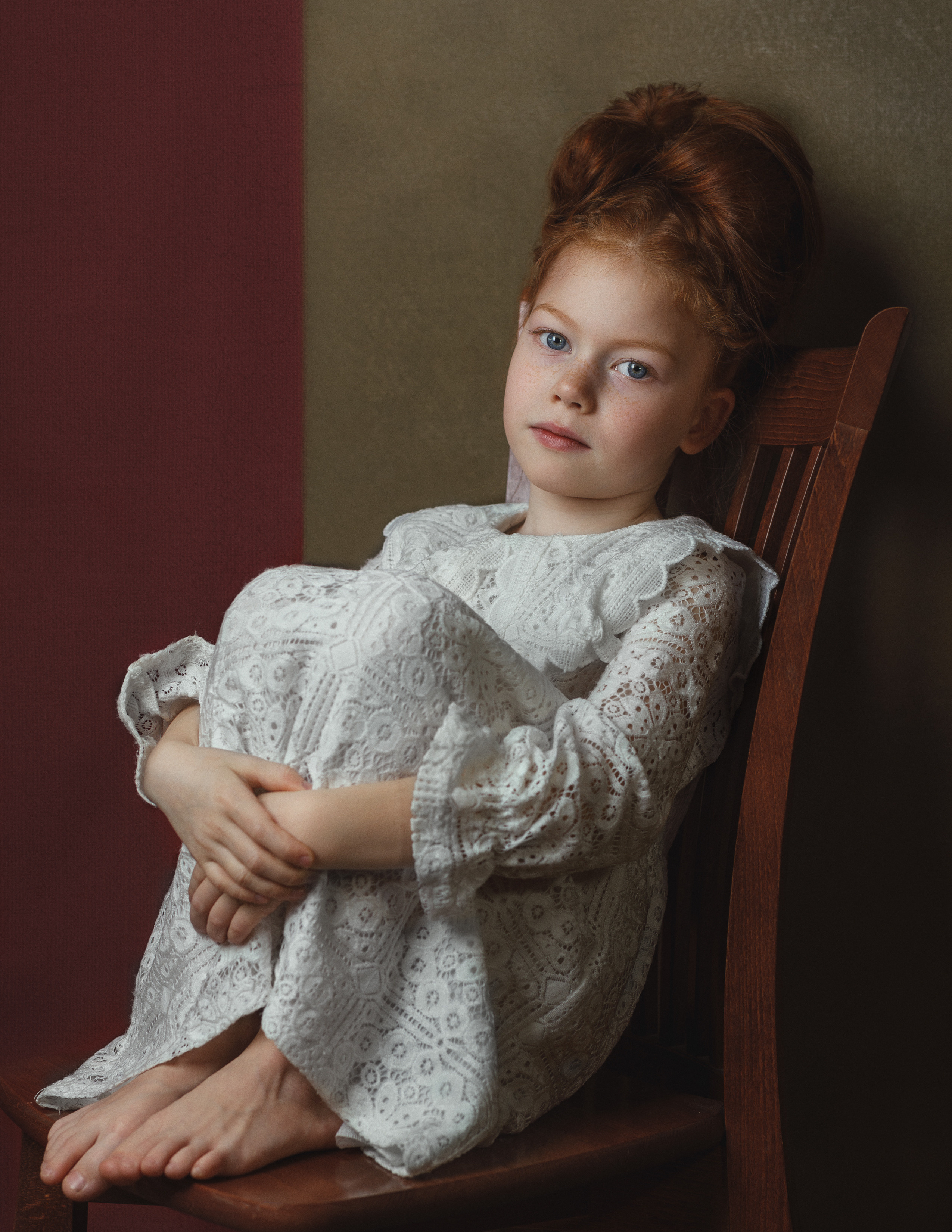 Детский портрет в студии. Фотохудожник в Москве Оксана Ведмеденко