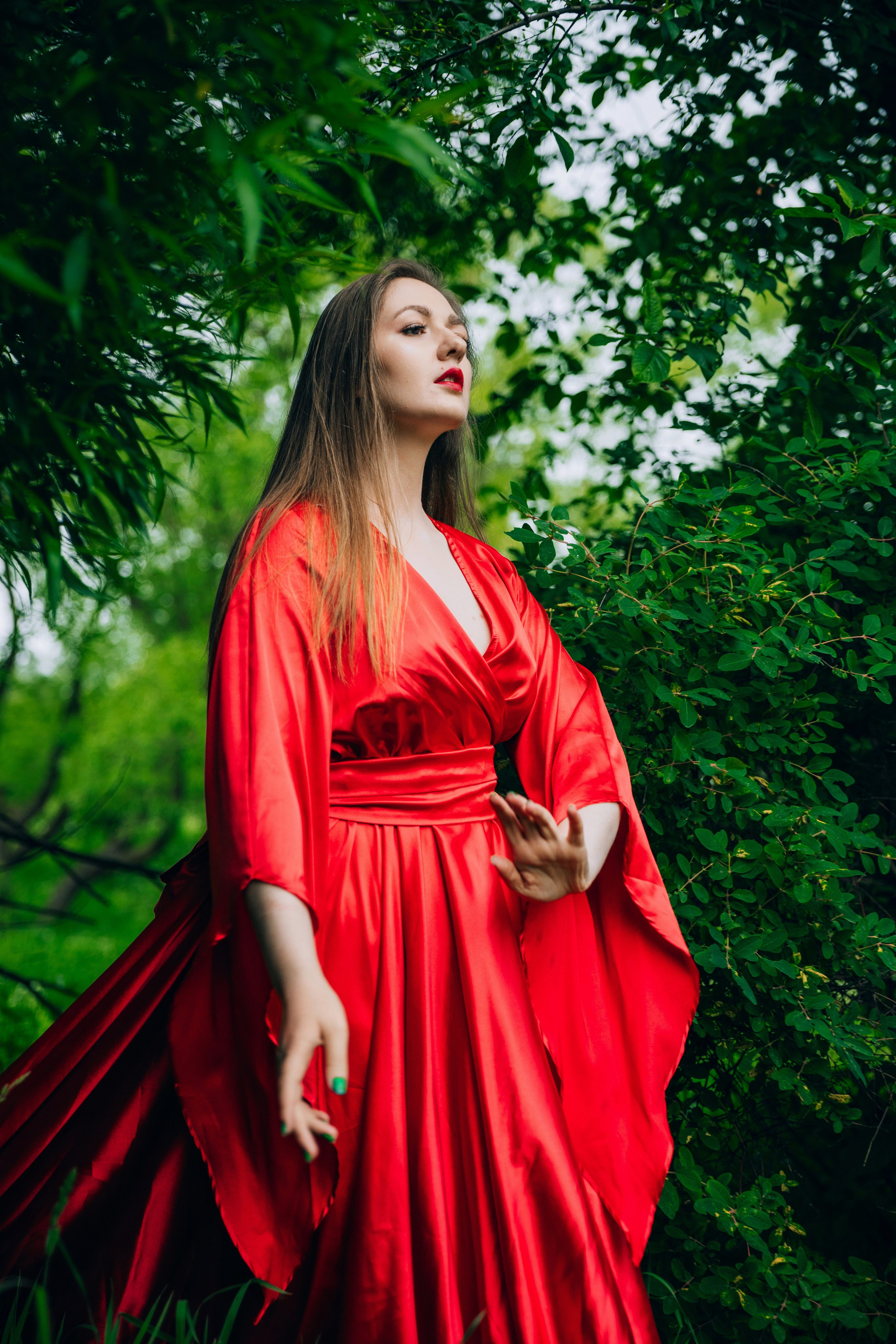 Красное платье. Фотограф Александра Кузуб Санкт-Петербург