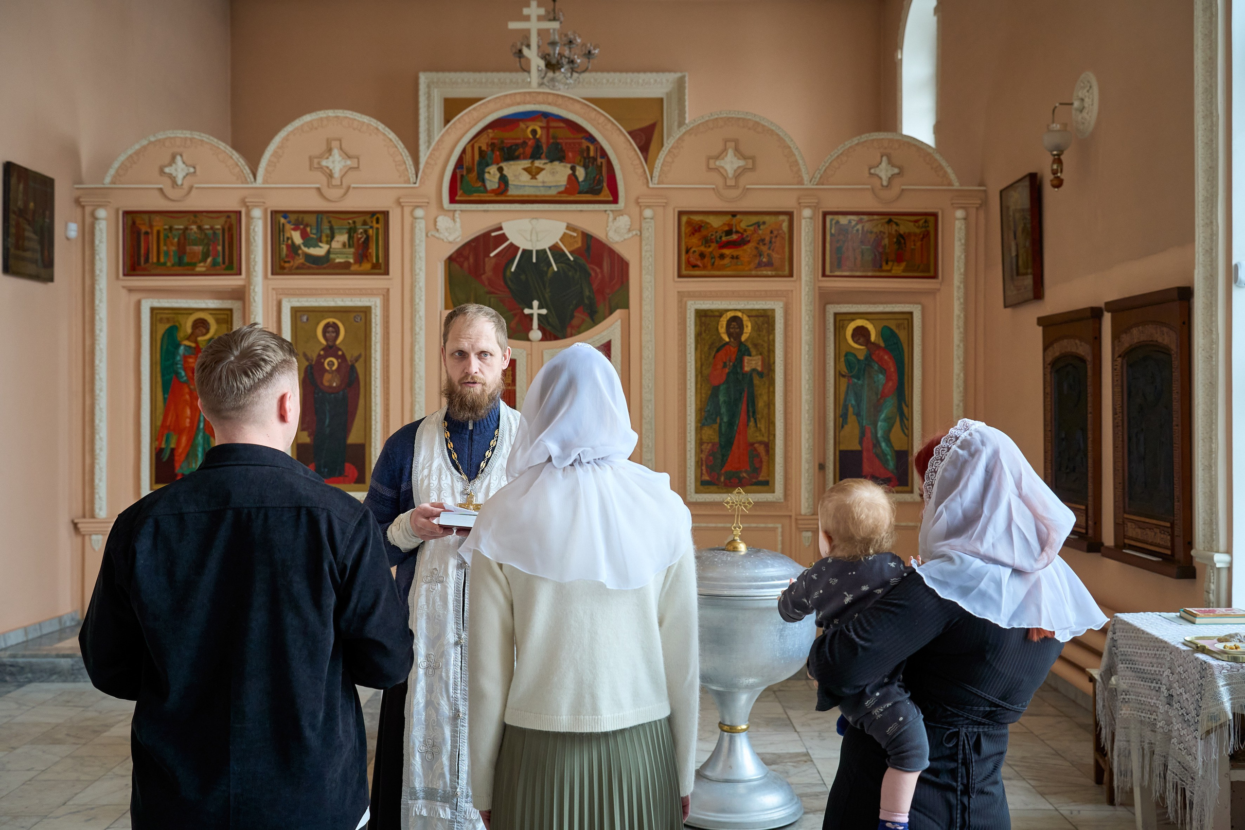 Крещение. Репортажный и портретный фотограф в Томске Ларионов Артём