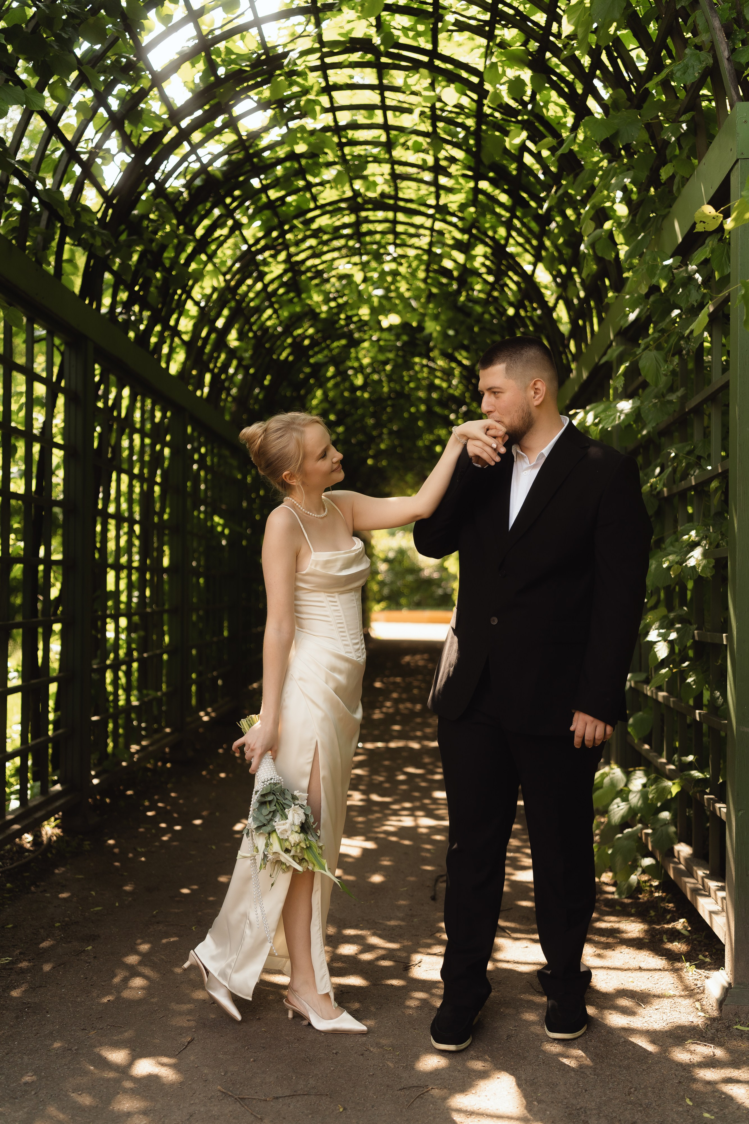 Свадебная фотосессия в Летнем саду