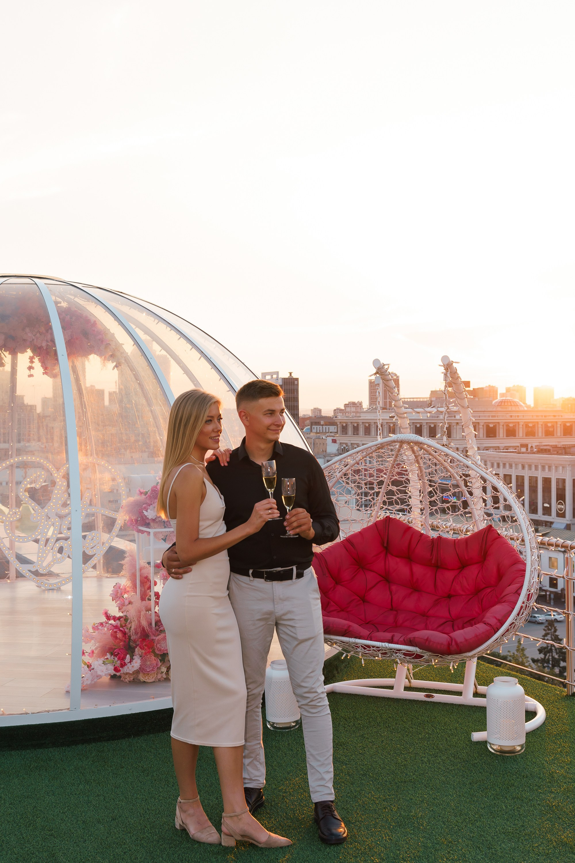 Контент для компании «SkyLove». Свадебная съемка Санкт-Петербург / Александр Лихоманов