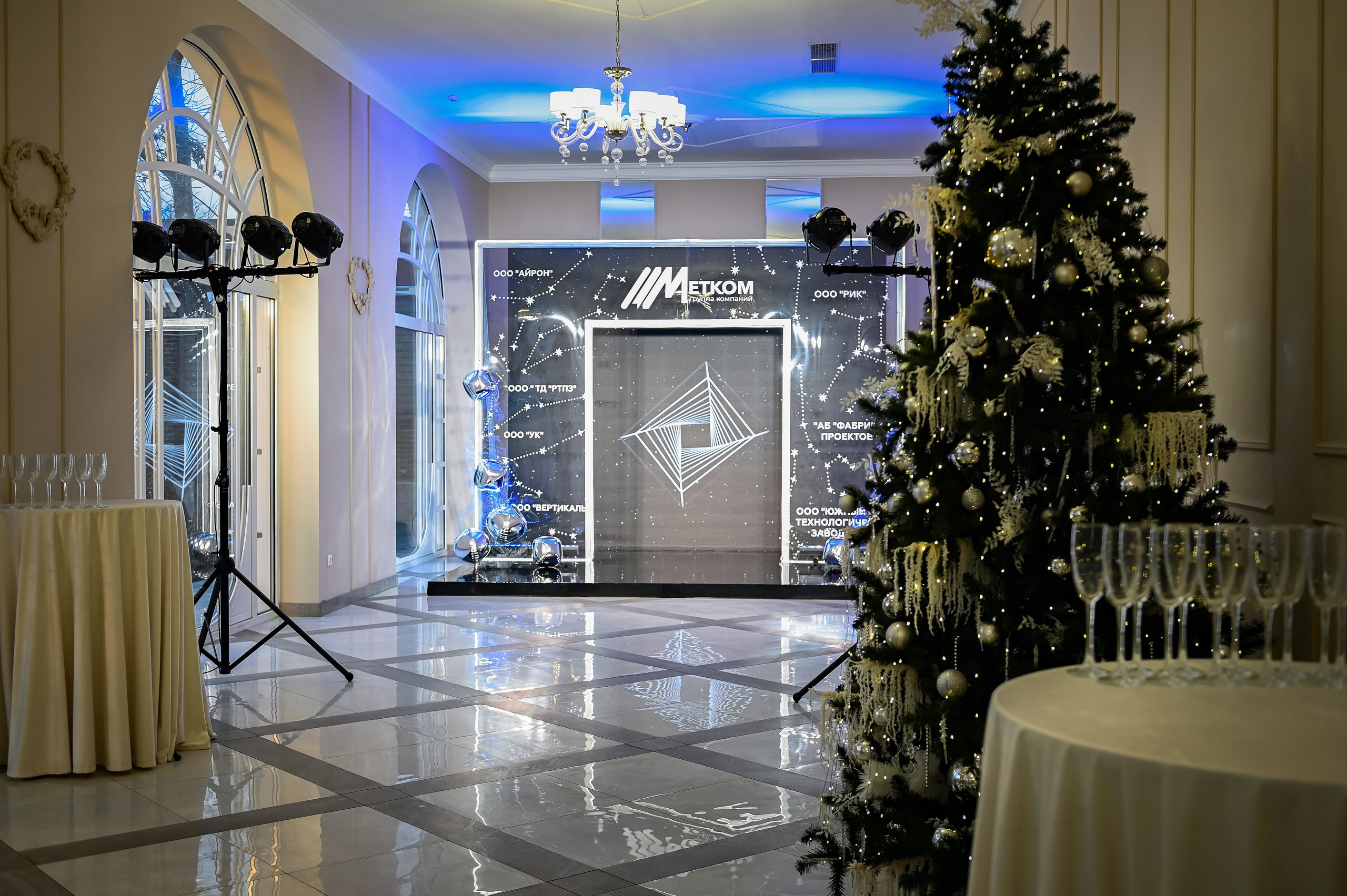 Новогодний корпоратив 2025 Метком. Event-агентство «Бутик Событий» Евгении Гарновской