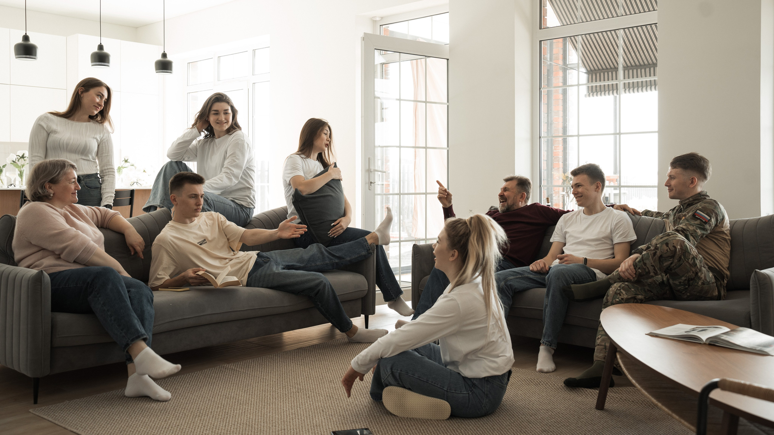 Семья Десятниченко. Фотограф в Старом Осколе и Воронеже Анастасия Епифанцева