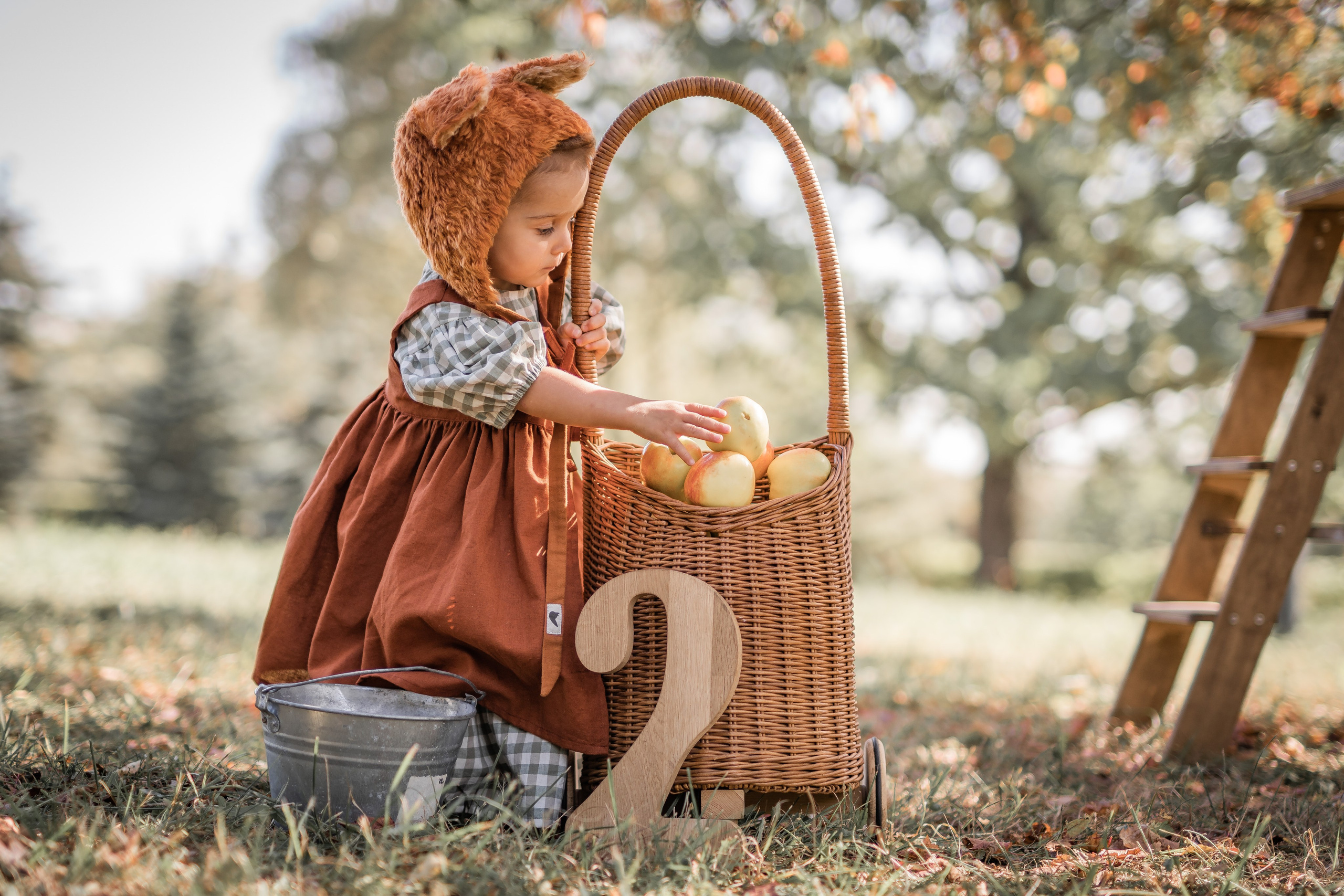 Яблоки. Семейный фотограф Ефремова Виктория