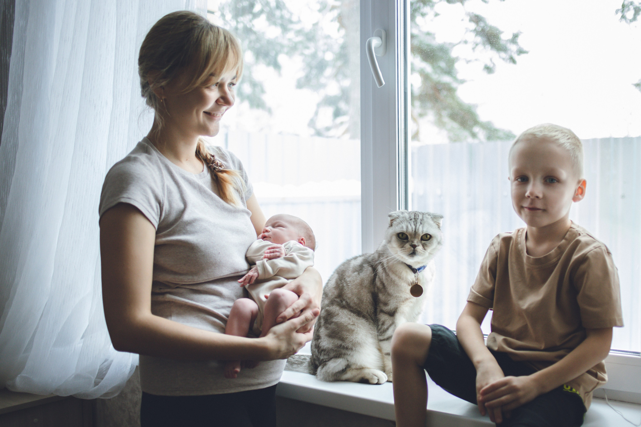 Ксения 6 дней. Семейный фотограф г. Димировград Андросова Екатерина