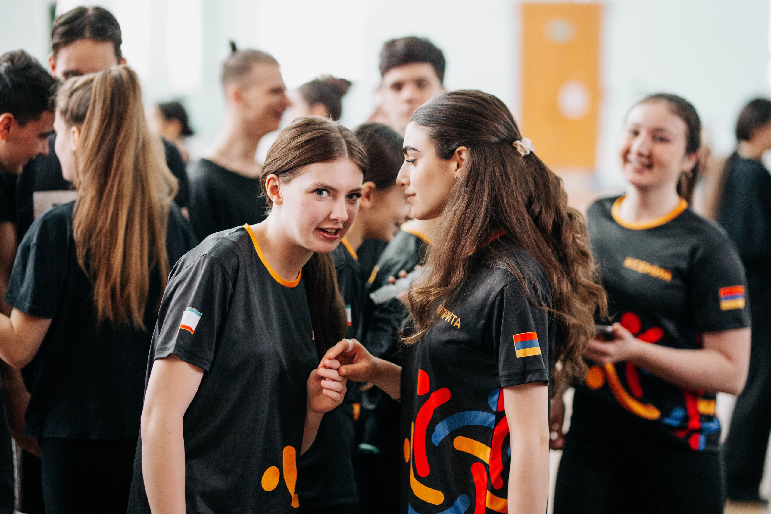 Тренинг танцевального коллектива армянского танца «Единство». Фотограф в Крыму