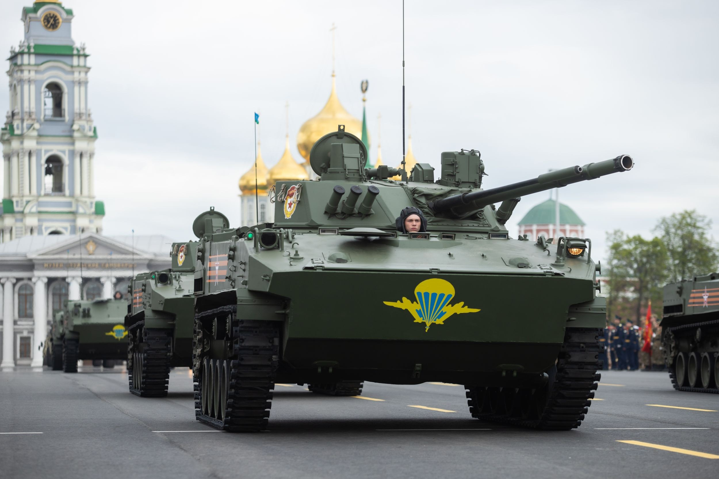 Генеральная репетиция Парада Победы (5 мая 2024). Репортажный фотограф Алексей Пирязев