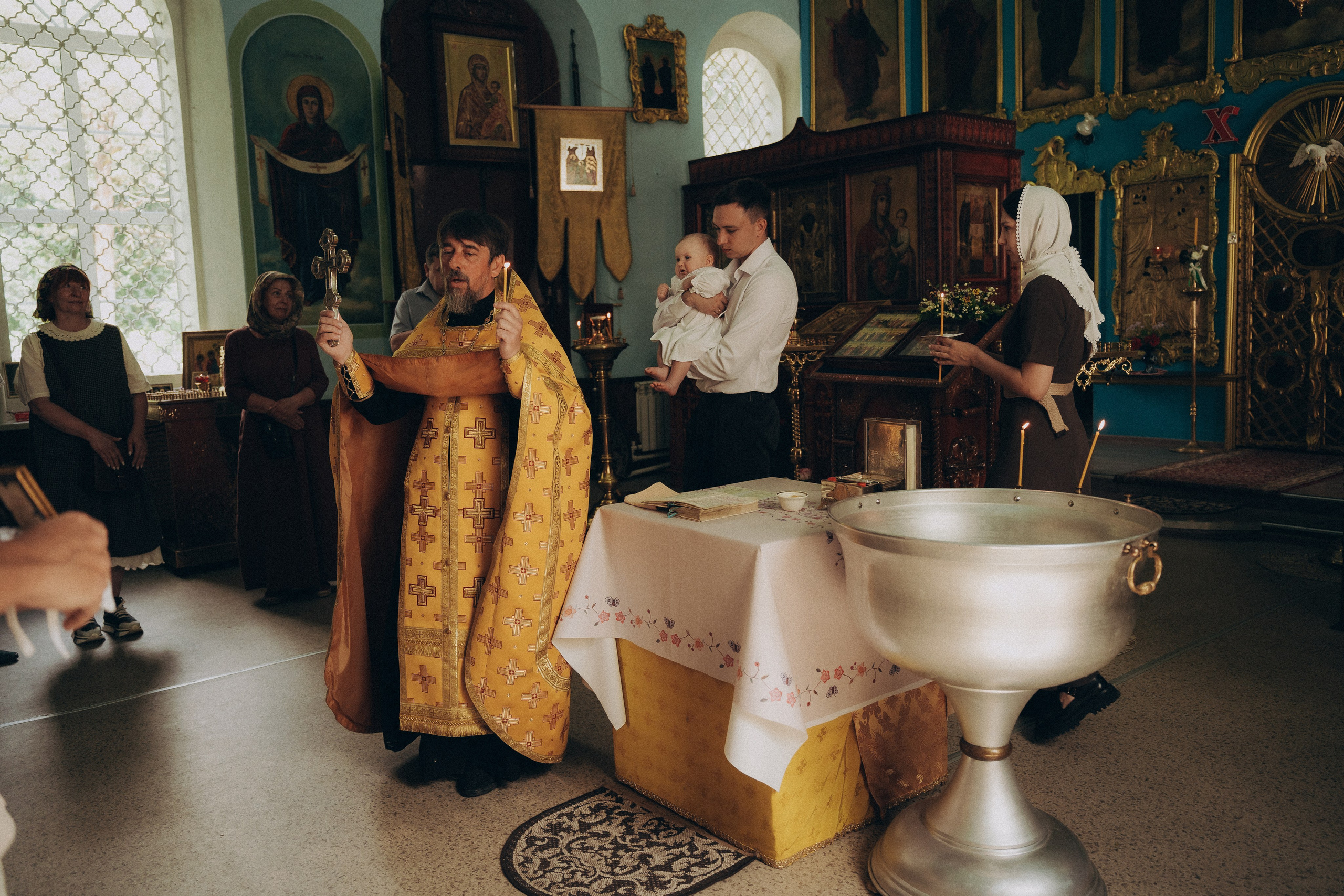 Крещение Анны. Фотограф Торопец Кристина Абрамова Kanwellia photography