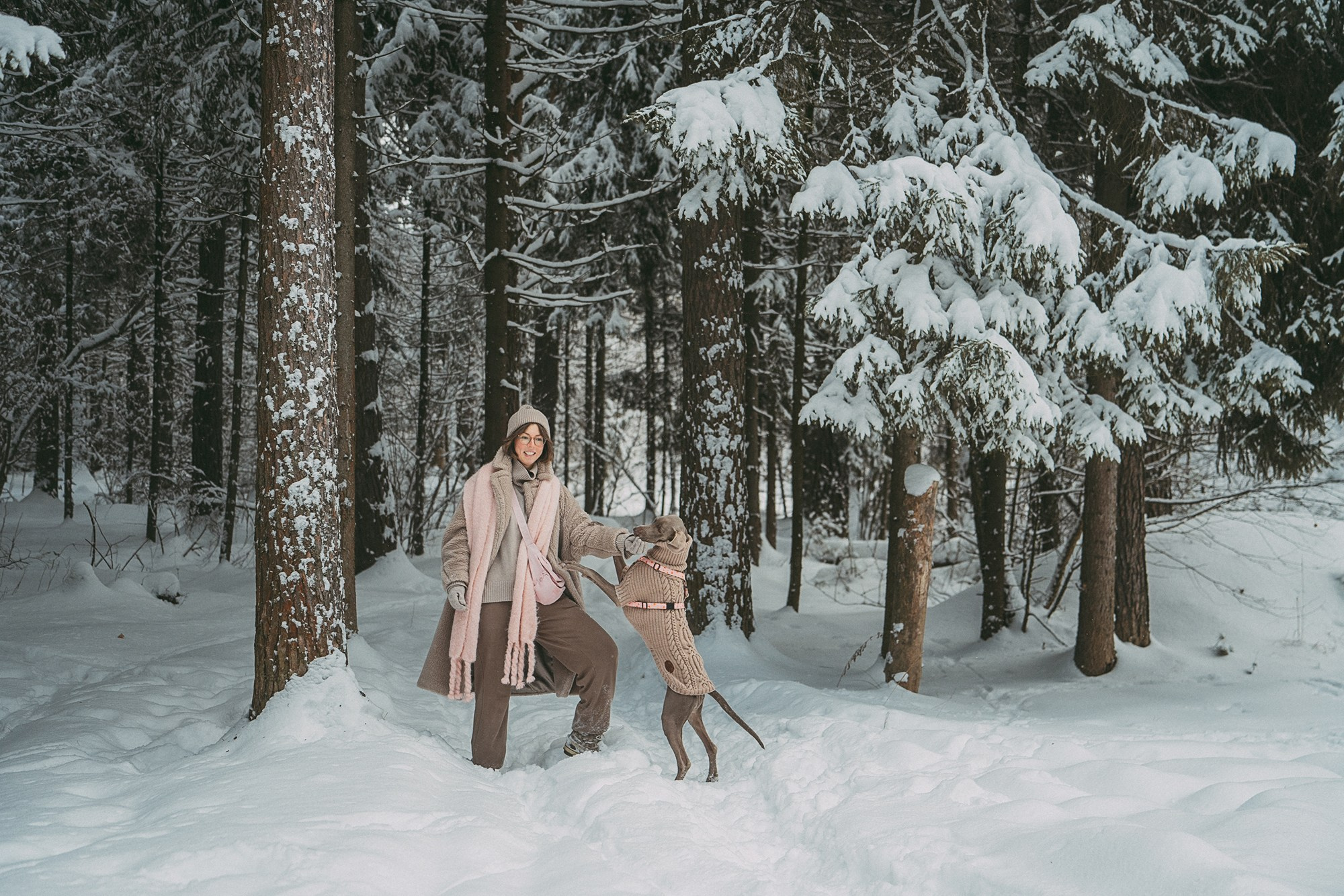 Лена и Фанни. Фотограф анималист в Москве и Санкт-Петербурге Свиридова Анна