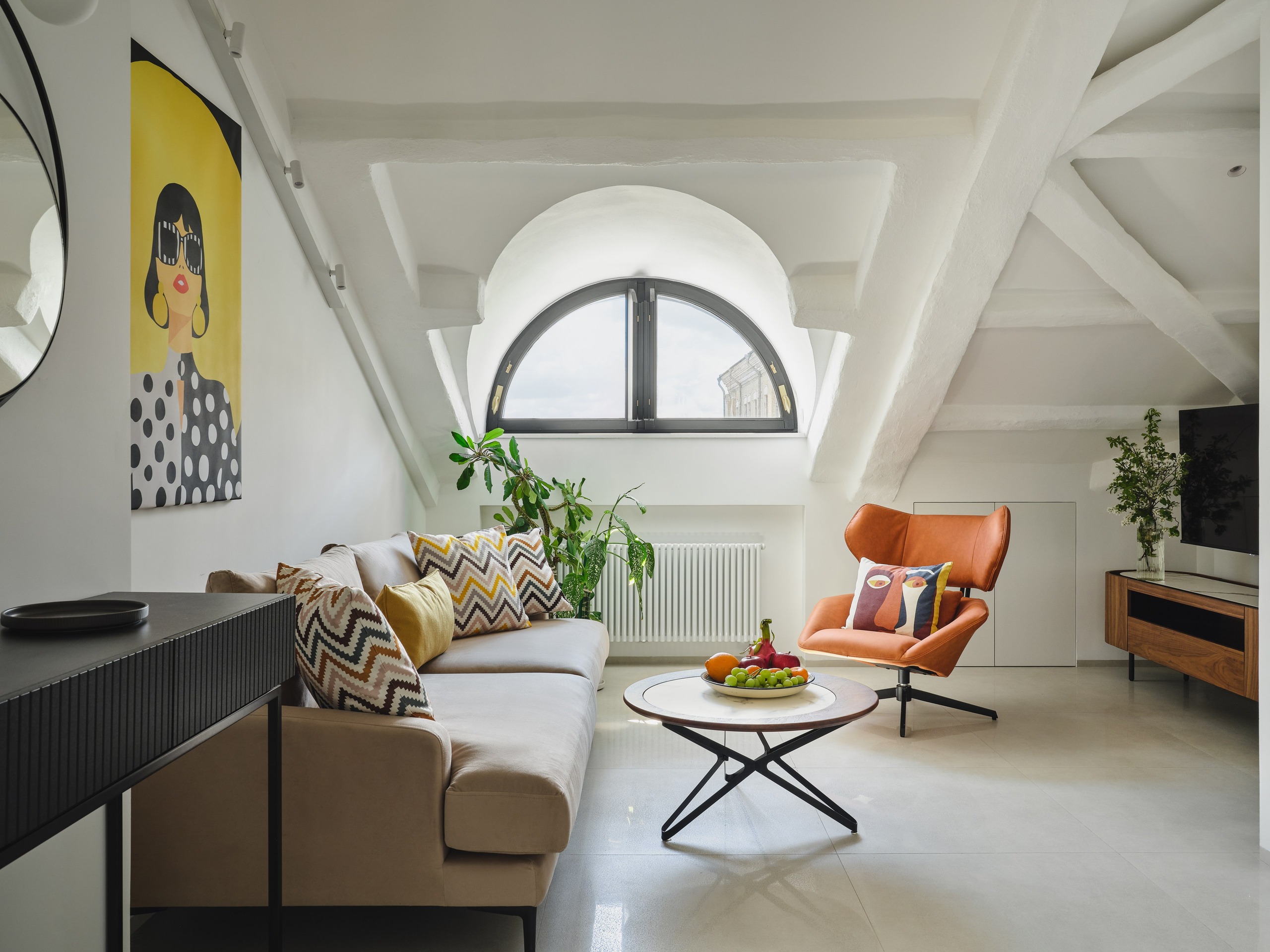 Мансарда в историческом доме. Фотограф Наталья Вершинина