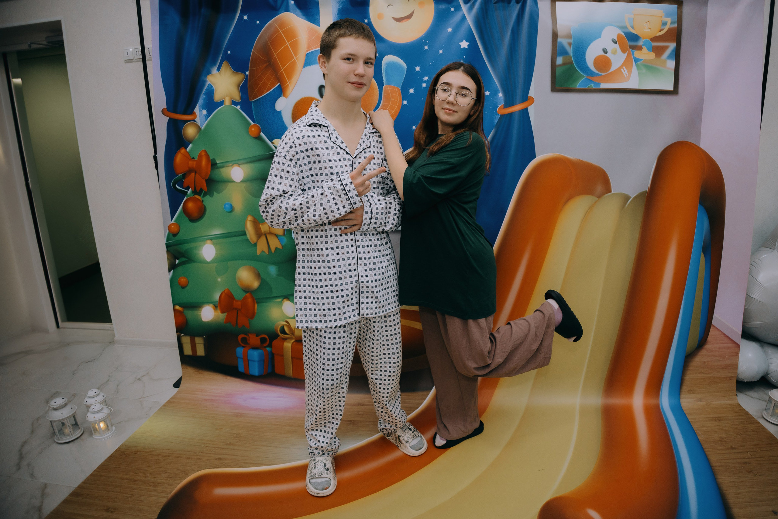 Пижамная вечеринка в школе-интернате № 5 // 27.12.2024. Денис Прохоров Фотограф в г. Магнитогорск