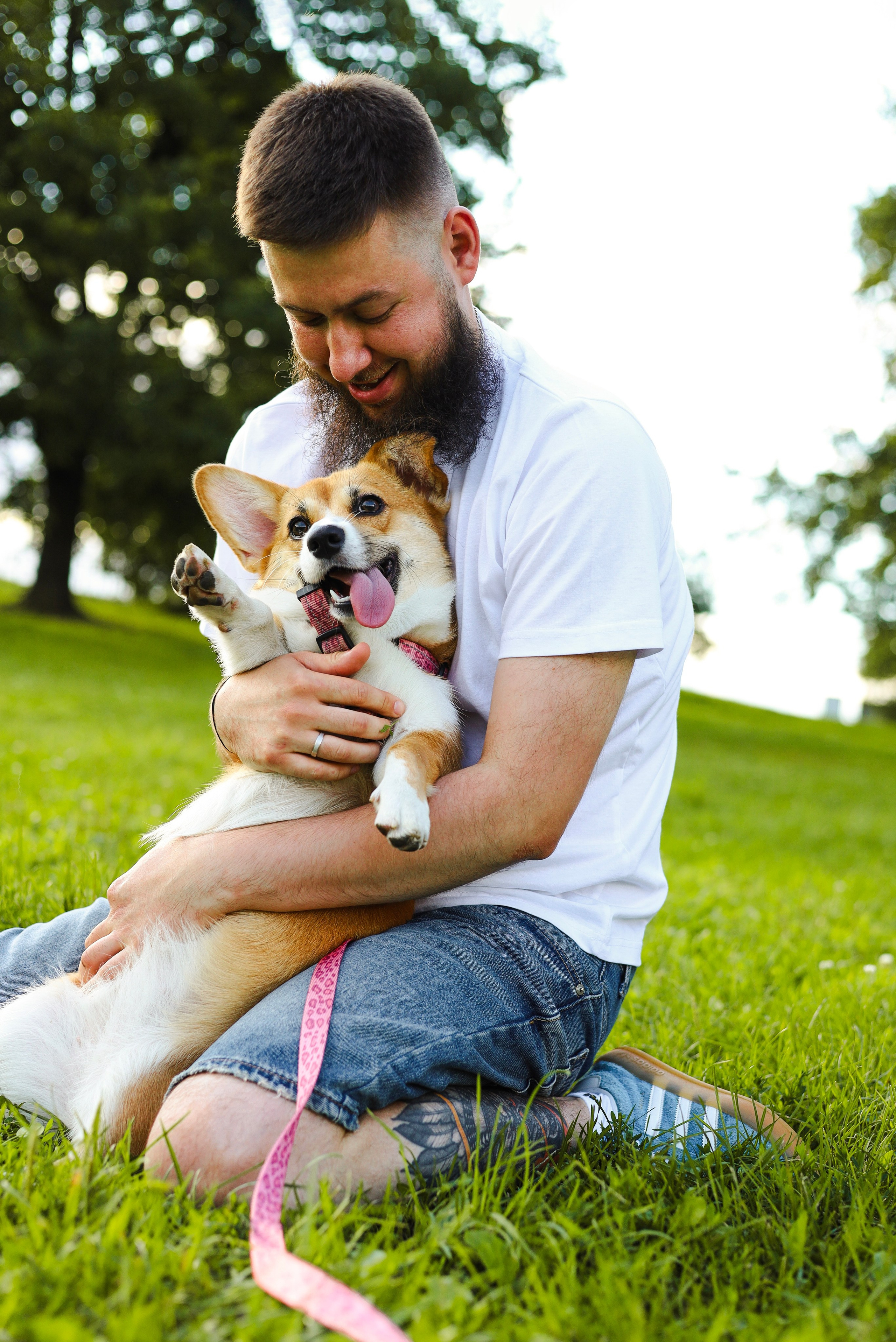 Эмили, Аня и Лёша. Фотограф-анималист Ксения Шевцова|Москва