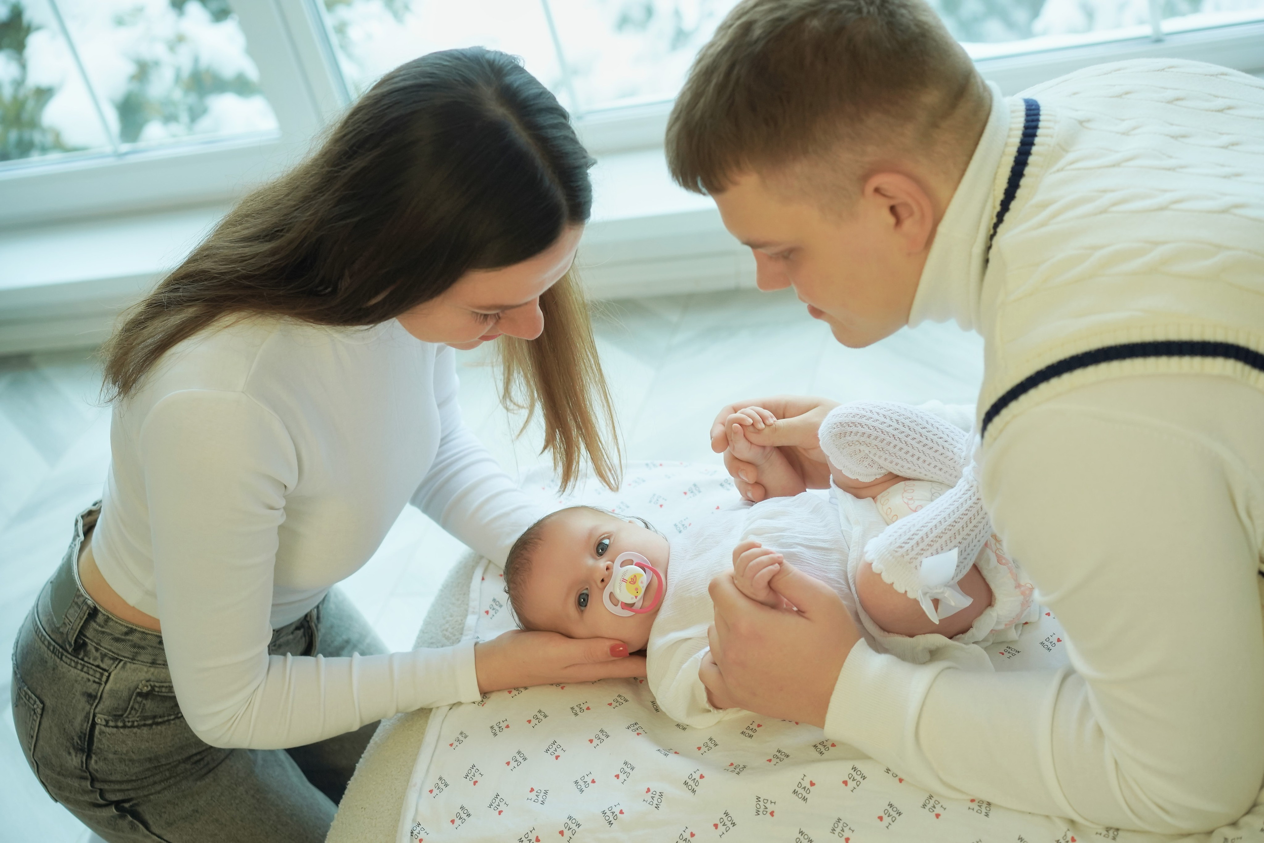 Семейная фотосессия студия Панорама. ФОТОГРАФ Лидия Баженова