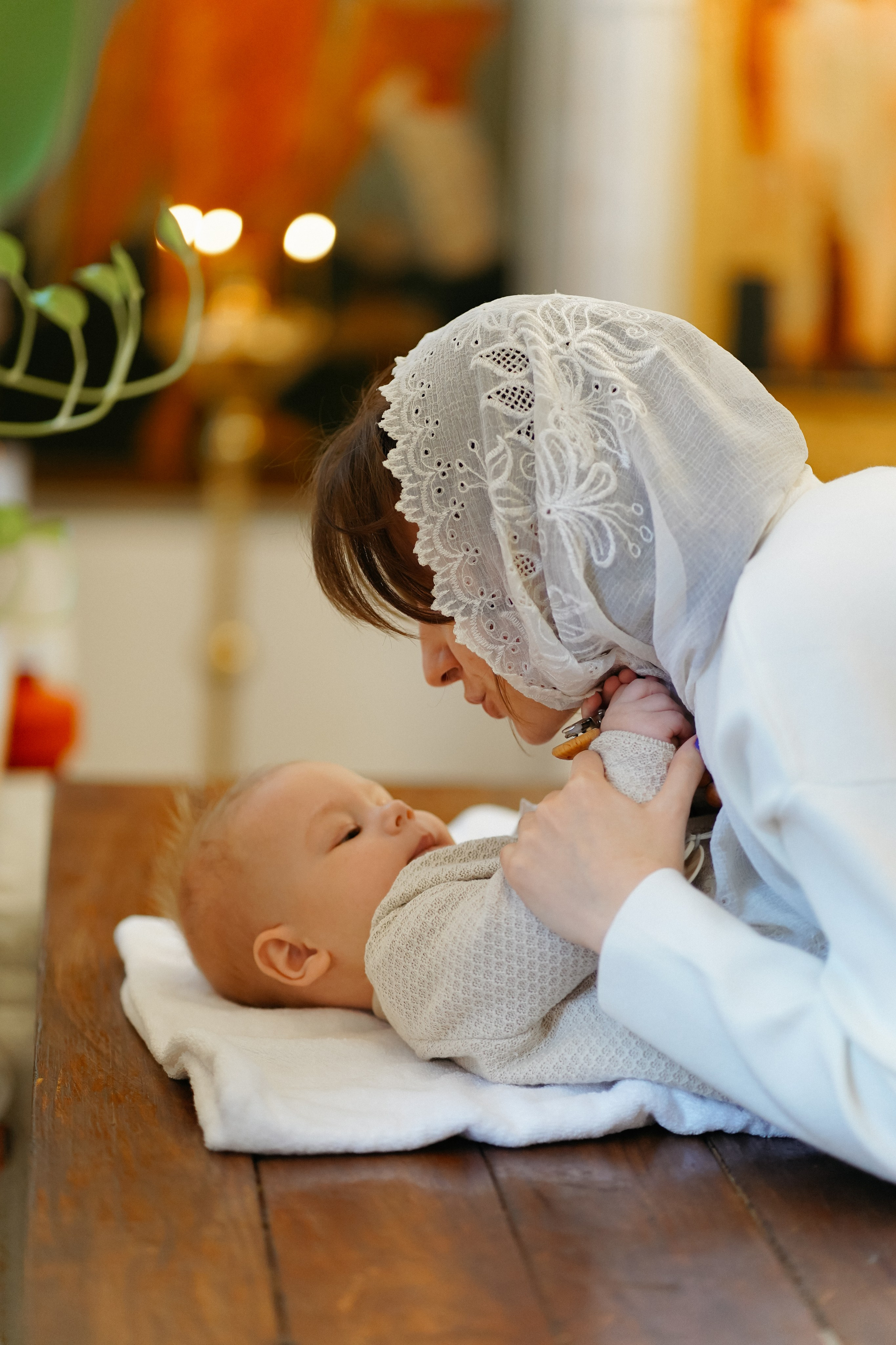 Таинство крещения Льва. Фотограф в Москве Тарасенко Татьяна