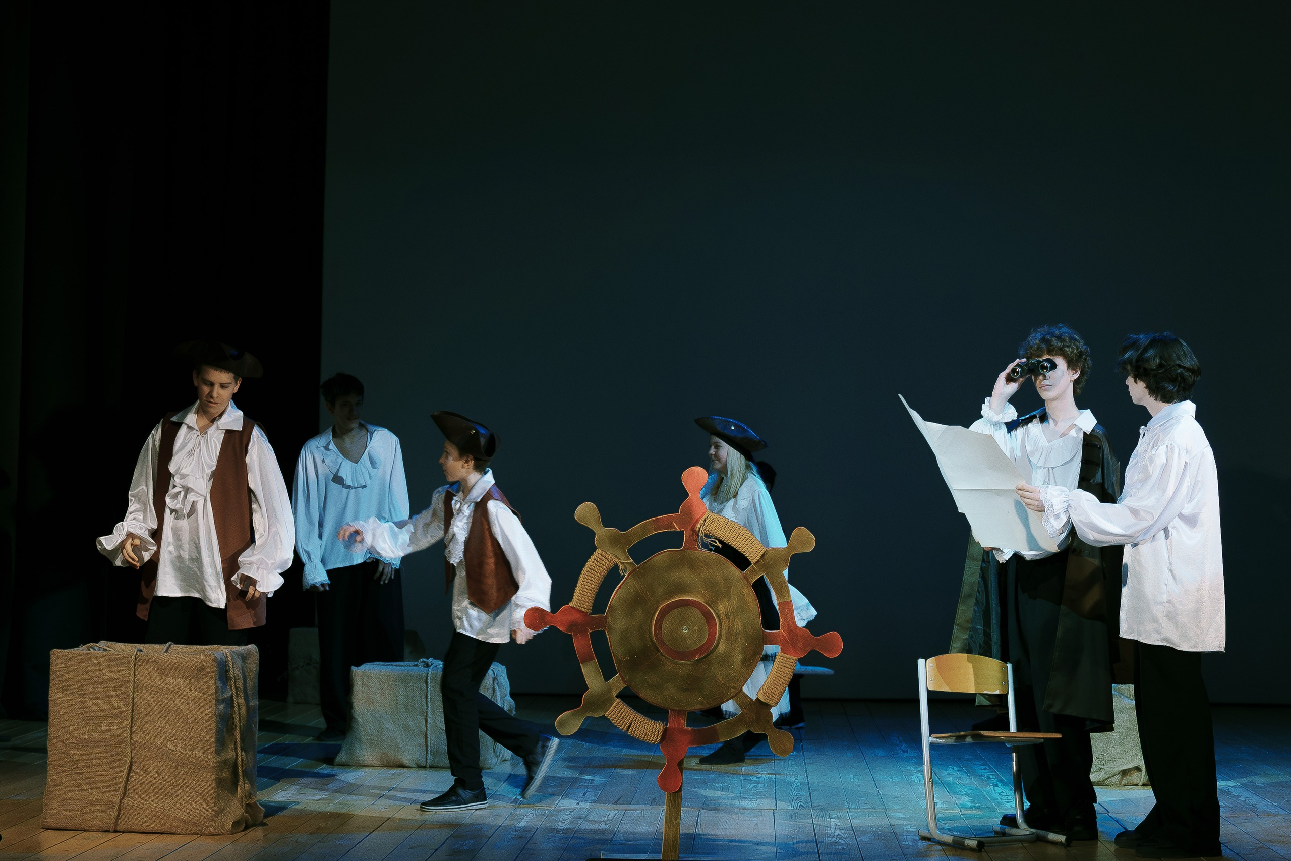 Спектакль «Алые паруса» в постановке театральной студии «Волшебный мир театра». Фотограф Евгений Егоров