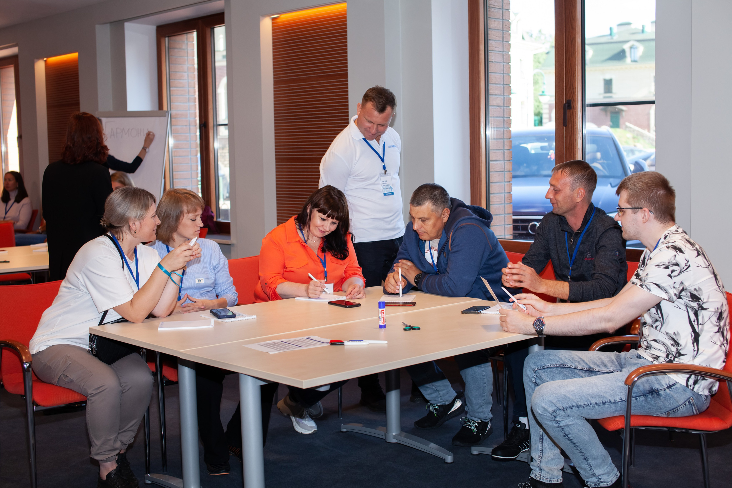 Газстройпром-тимбилдинг и обучение. Двойняшки-фотографы Анна и Анастасия в Санкт-Петербурге