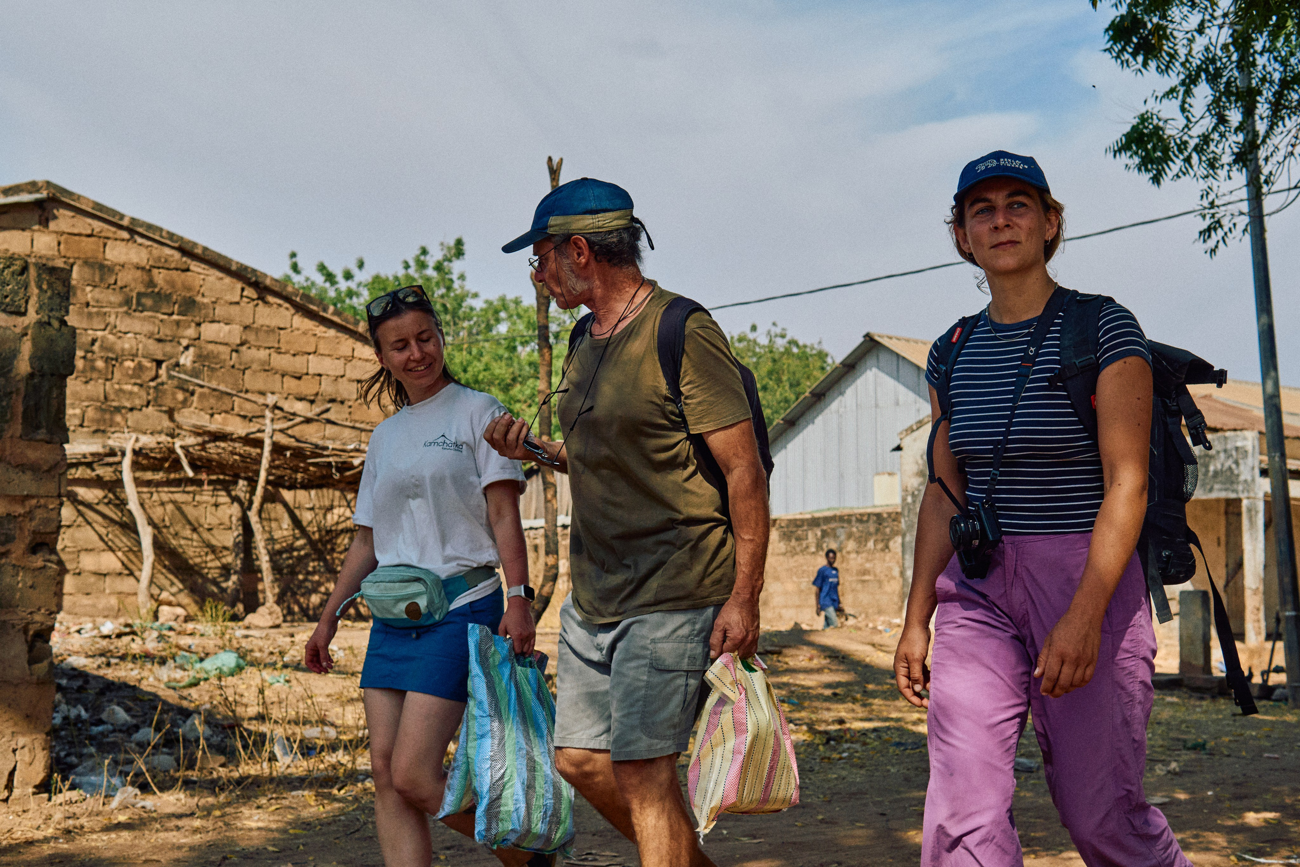 Gambia River. See the moment and catche. commercial and reportage