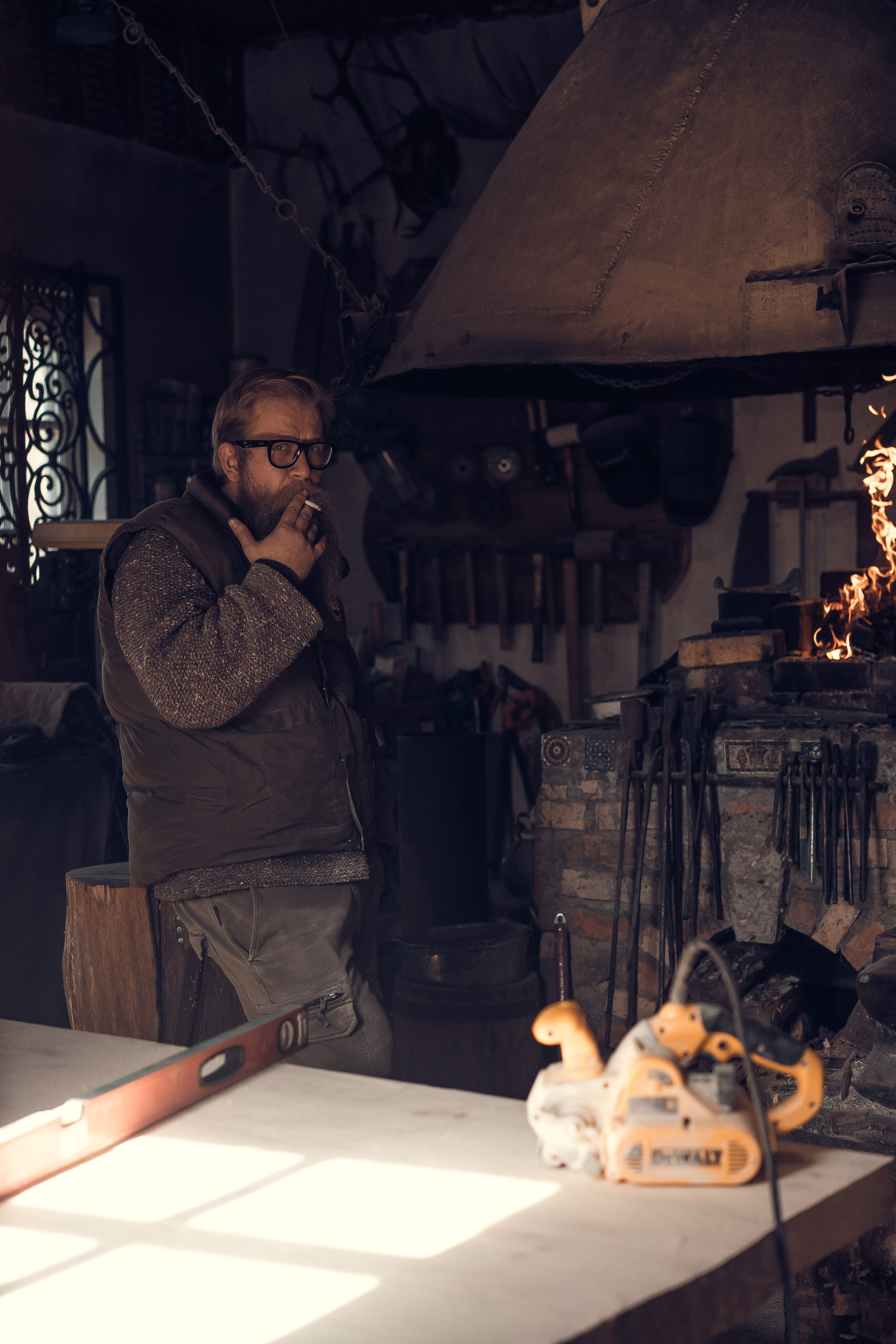 Николай Христлюбов кузнец в Тульской области Задонского района село Бёхово 