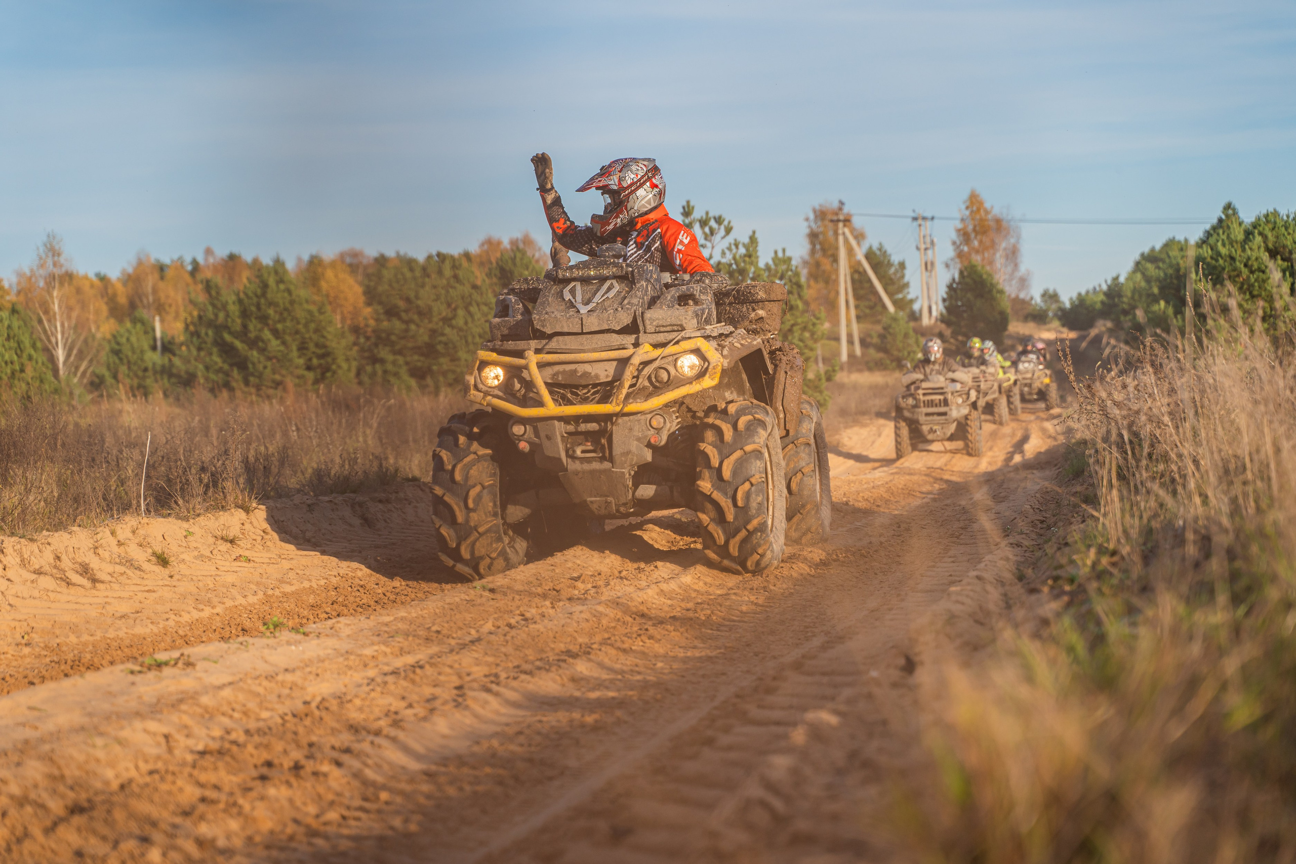 Квадровыезд- фоторепортаж Псковская область. Свадебный, семейный, портретный, репортажный фотограф в Санкт-Петербурге