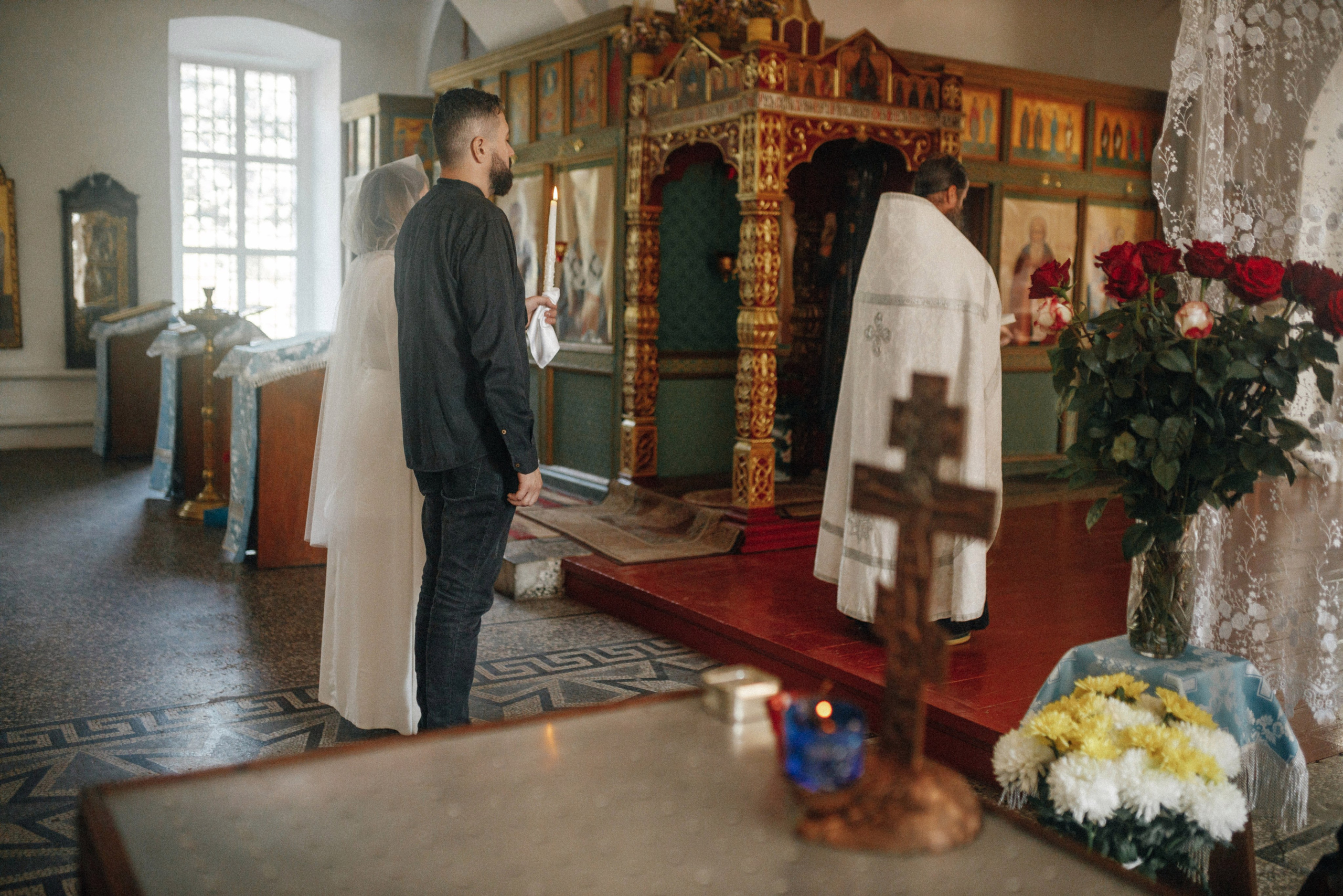 Венчание в Свято-Троицком храме с. Ворша. Фотограф во Владимире Татьяна Бабикова