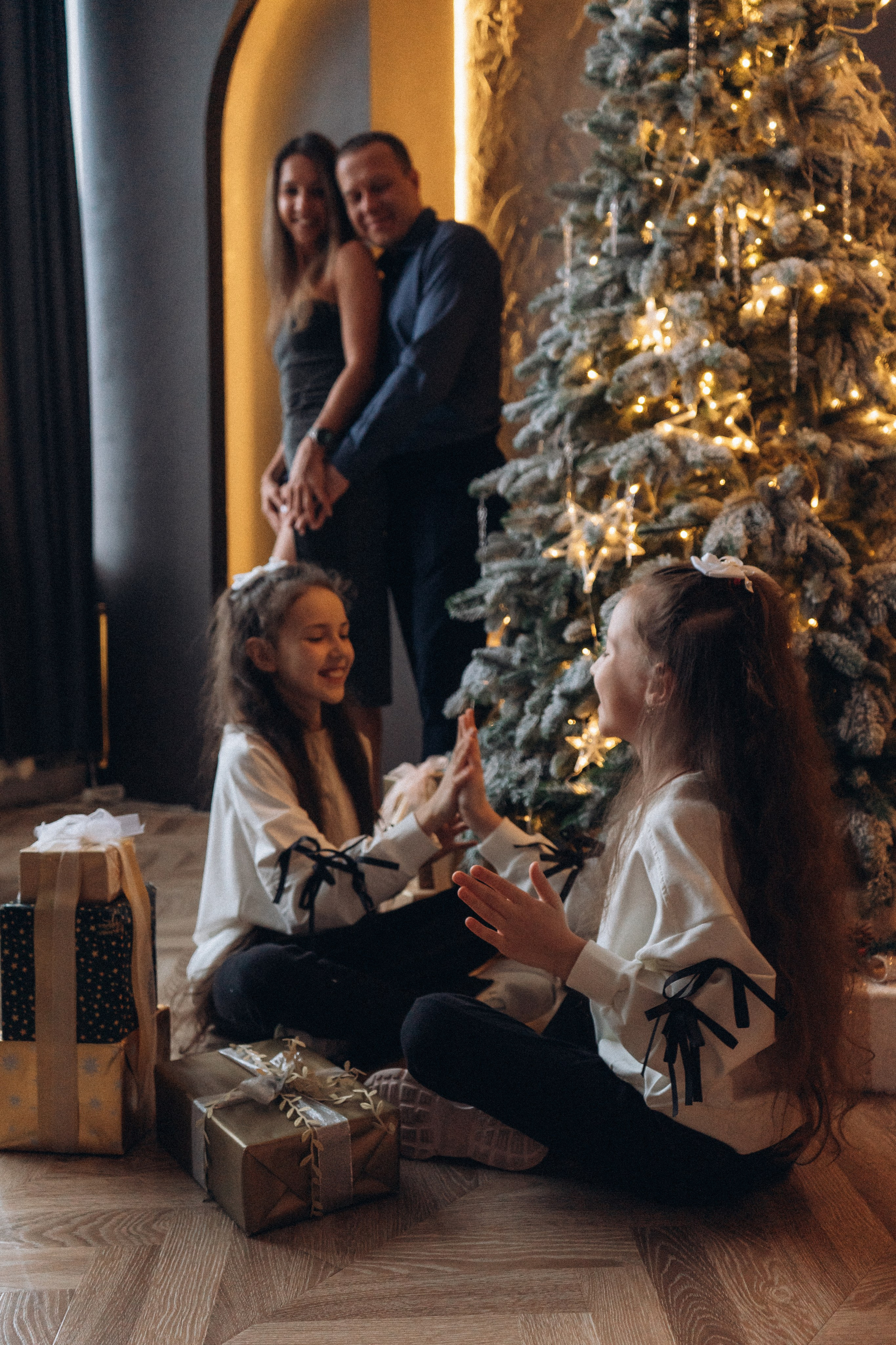 Семейная съемка в студии. Фотограф Екатеринбург Кокшарова Александра