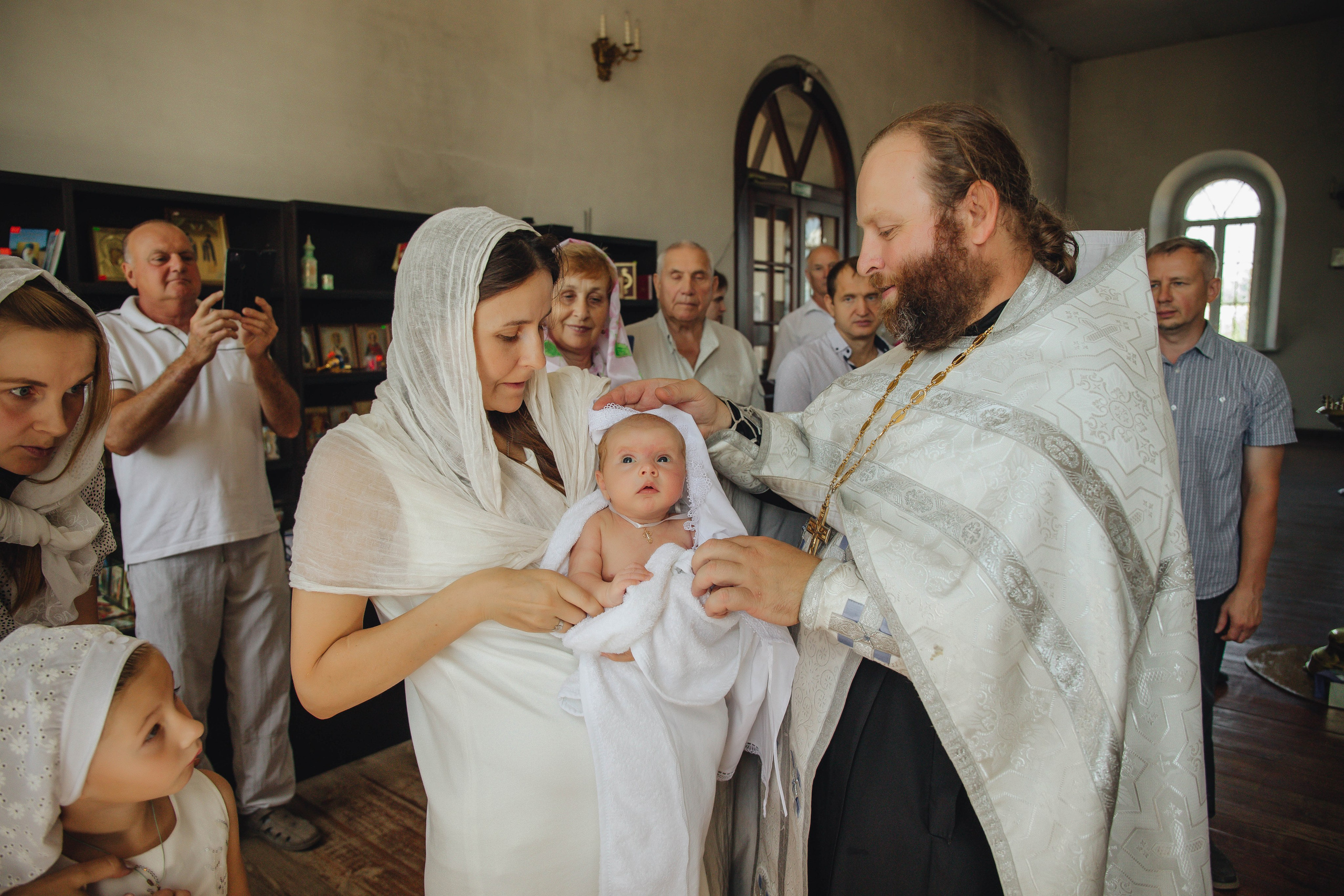 Крещение Анастасии. Свадебный и семейный фотограф Пушкин Царское Село СПБ Питер Санкт-Петербург и Рязань Ольга Козлова