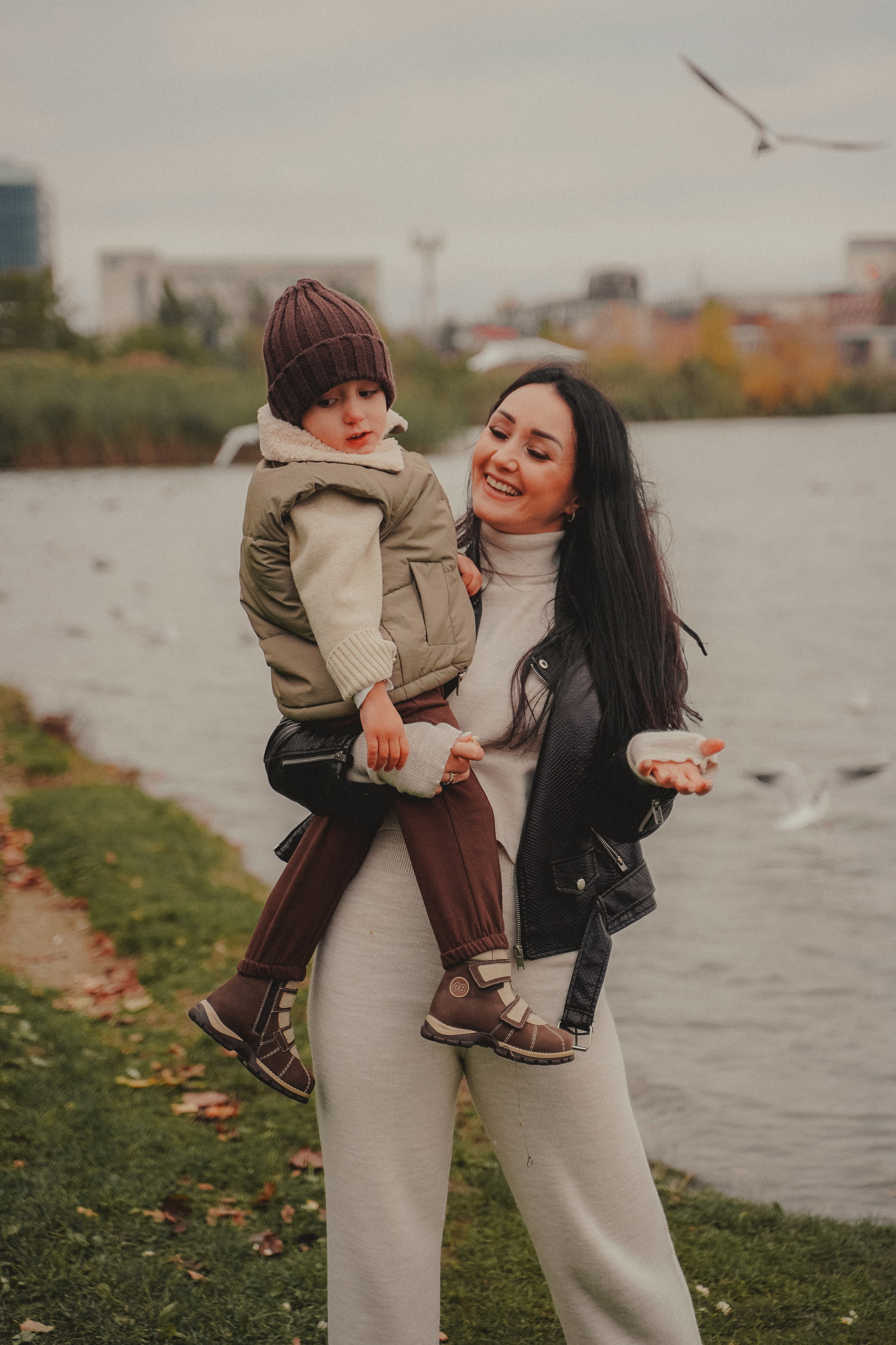 Осенняя фотосессия в парке Солнечный остров. Семейный и женский фотограф в Краснодаре Анастасия Приймак