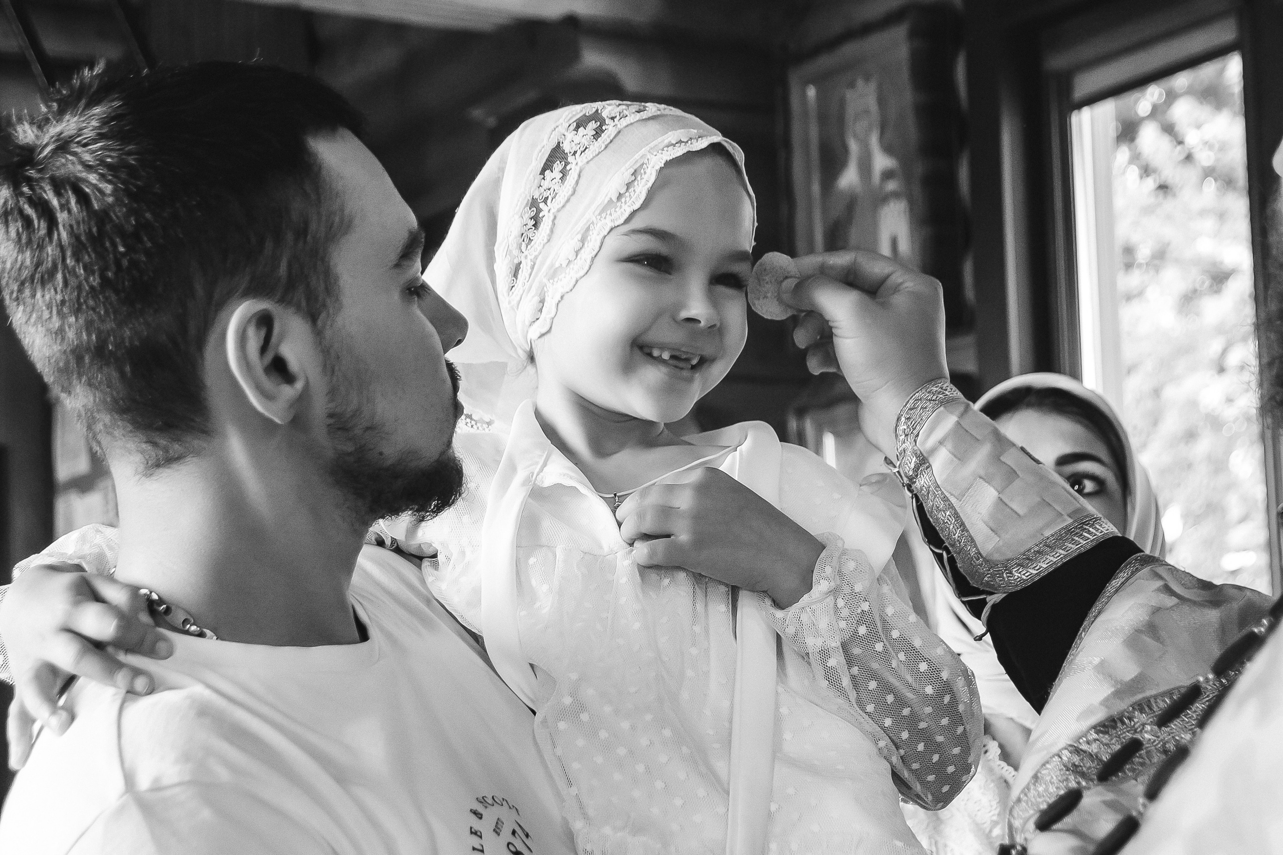 Фотосессия крещения Елизаветы. Семейный и детский фотограф Кущ Наташа