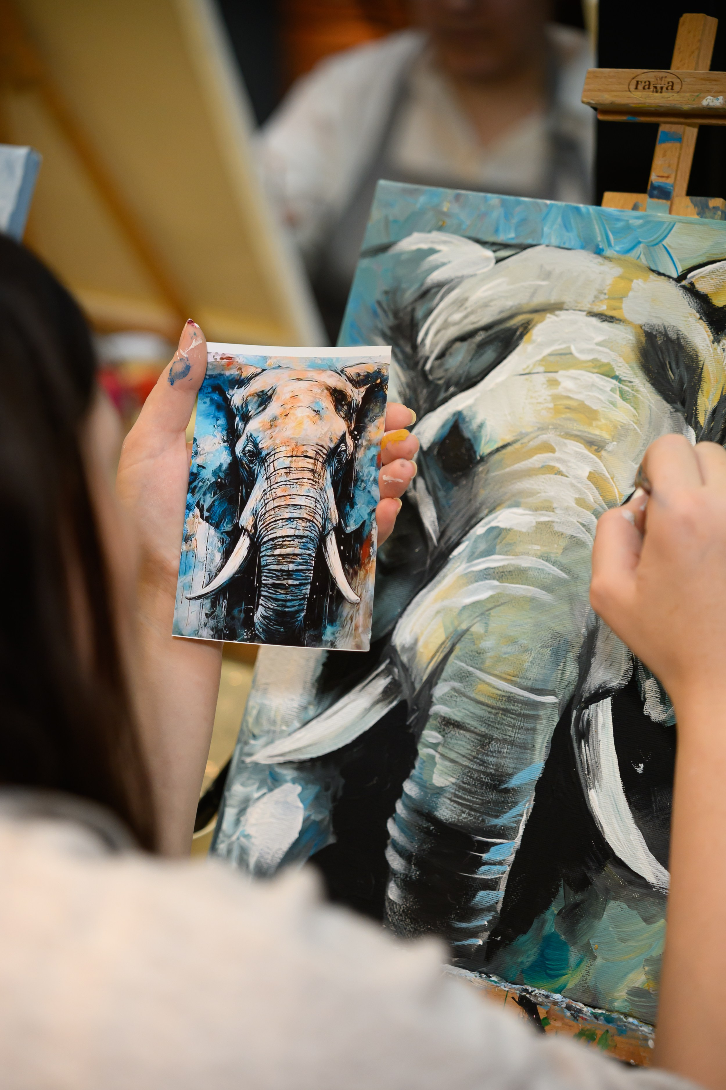 МК творческой студии Art_WOW в ресторане Kazan Palace by Tasigo