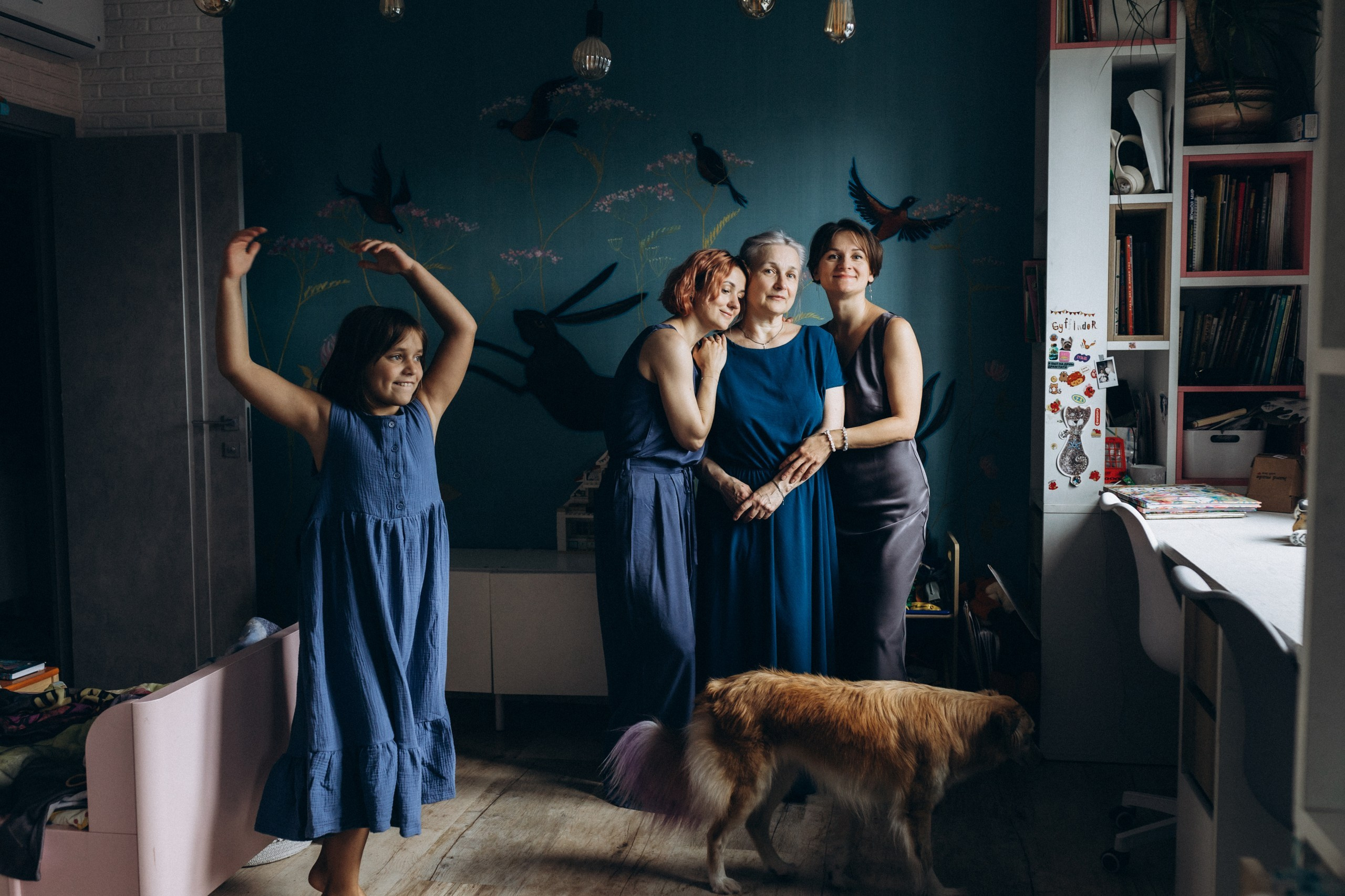 Три поколения девчат. Семейный фотограф в Москве Марина Аргунова