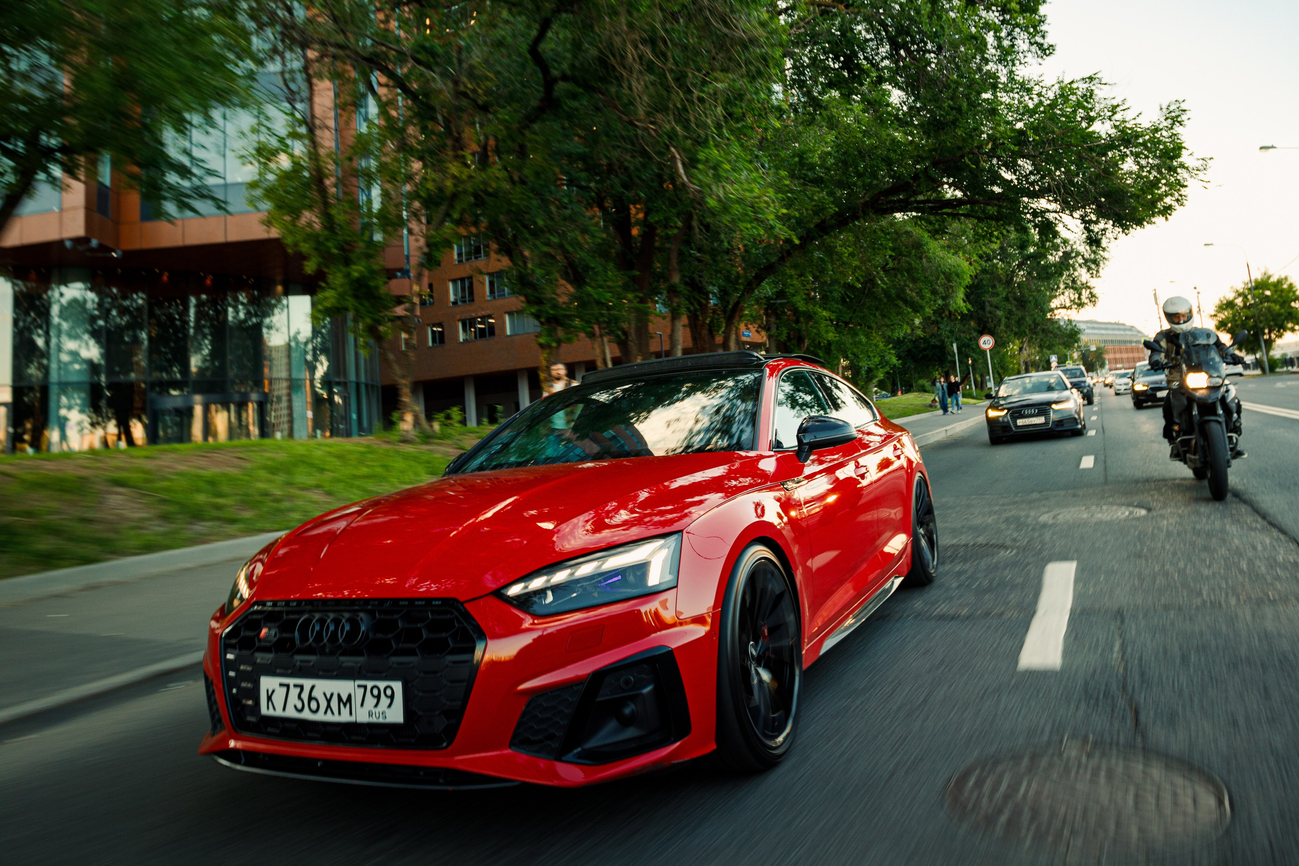 Audi RS5. Спортивный фотограф — Никита