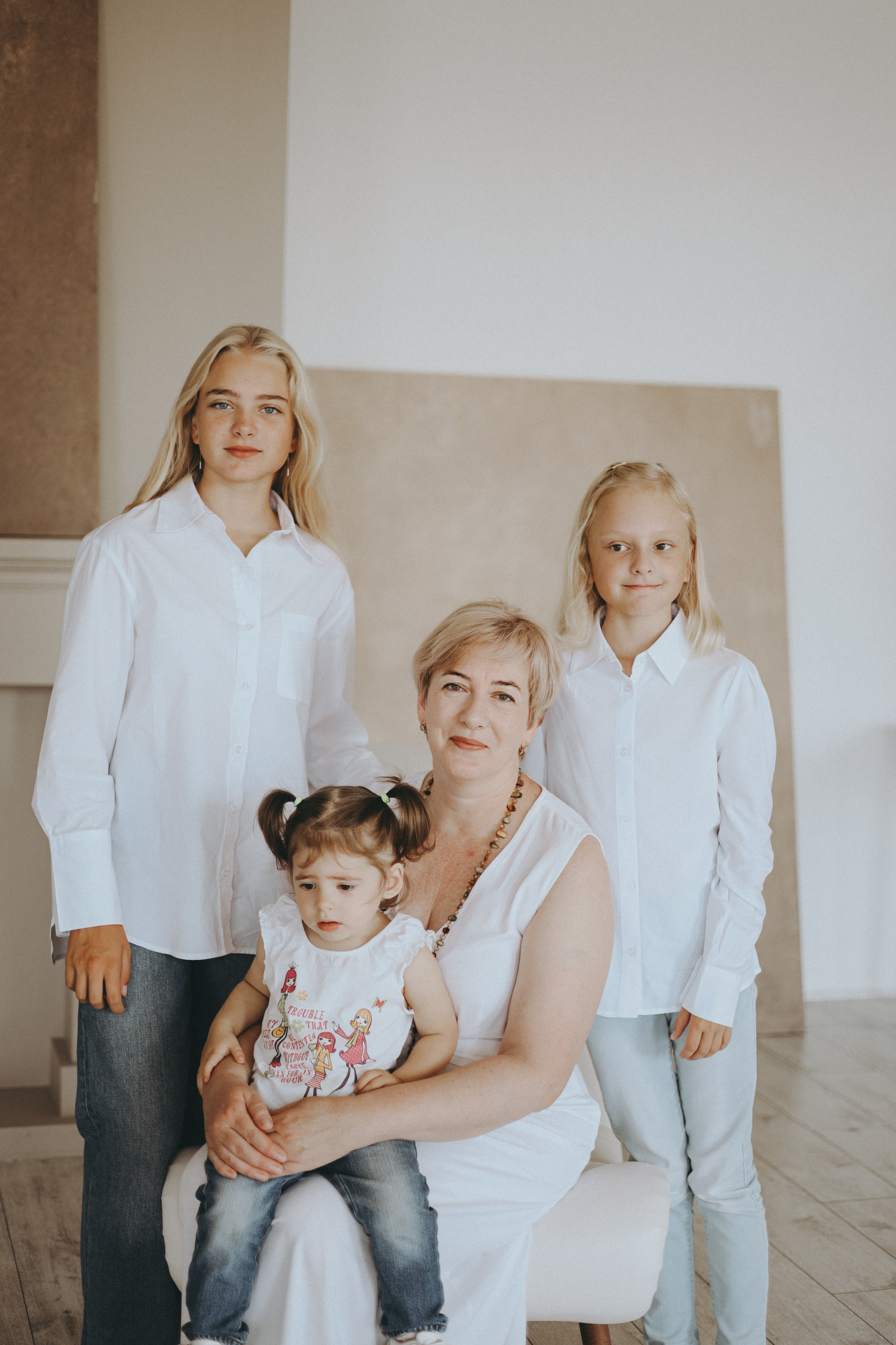 Татьяна и её дружная семья. Фотограф Мария Лаенко