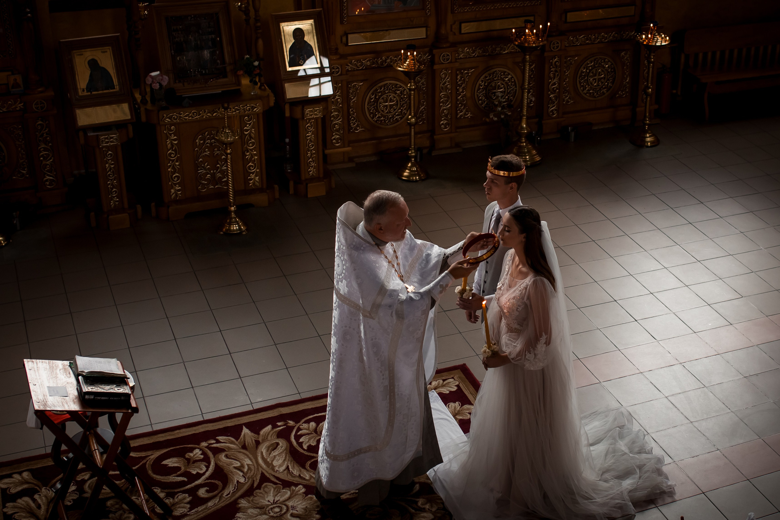 Таинство Венчания Вячеслава и Милании