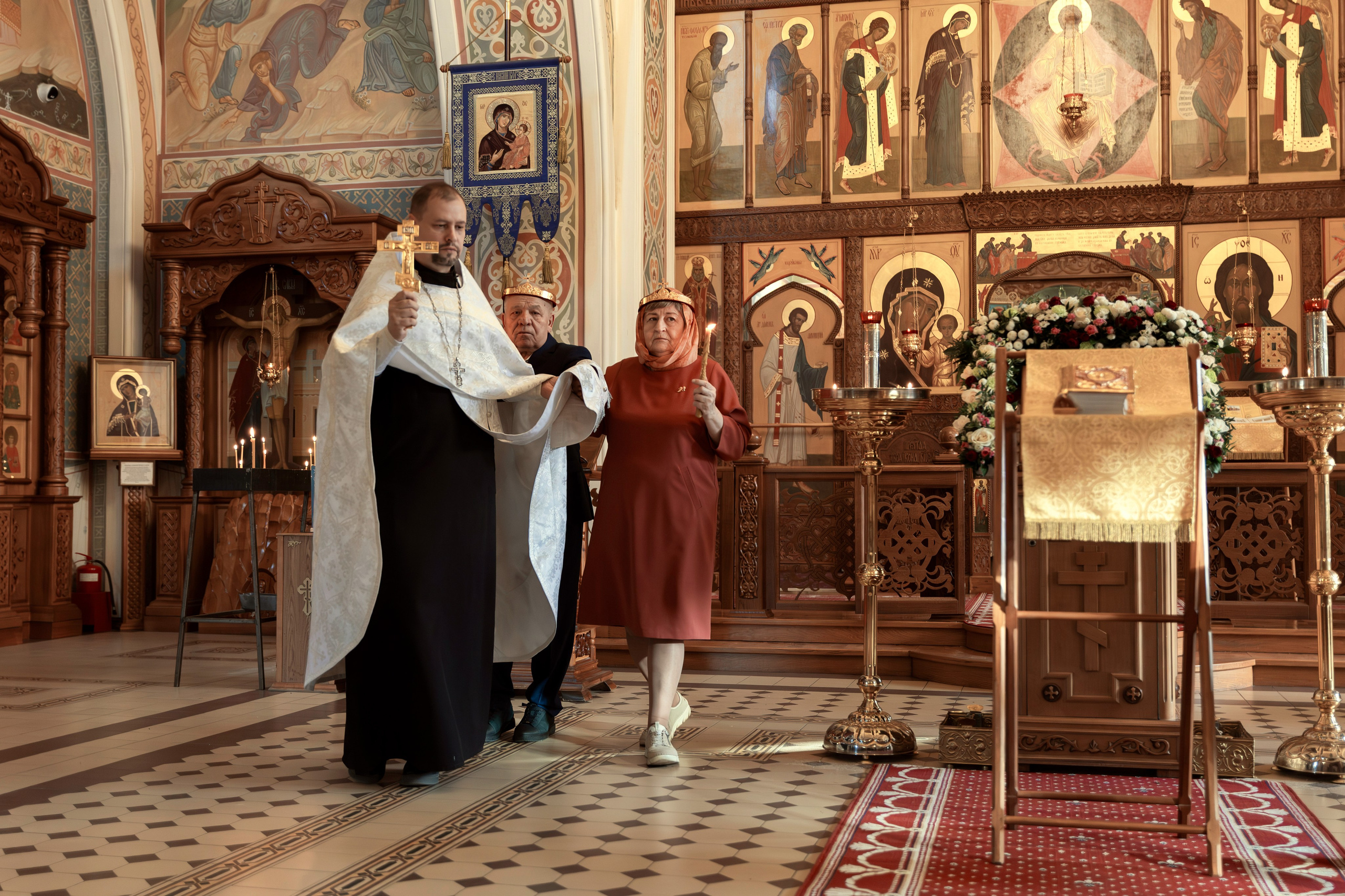 Венчание Виктора и Светланы. ТОП Фотограф на Крещение и Венчание Железногорск Алексей Мещеряков