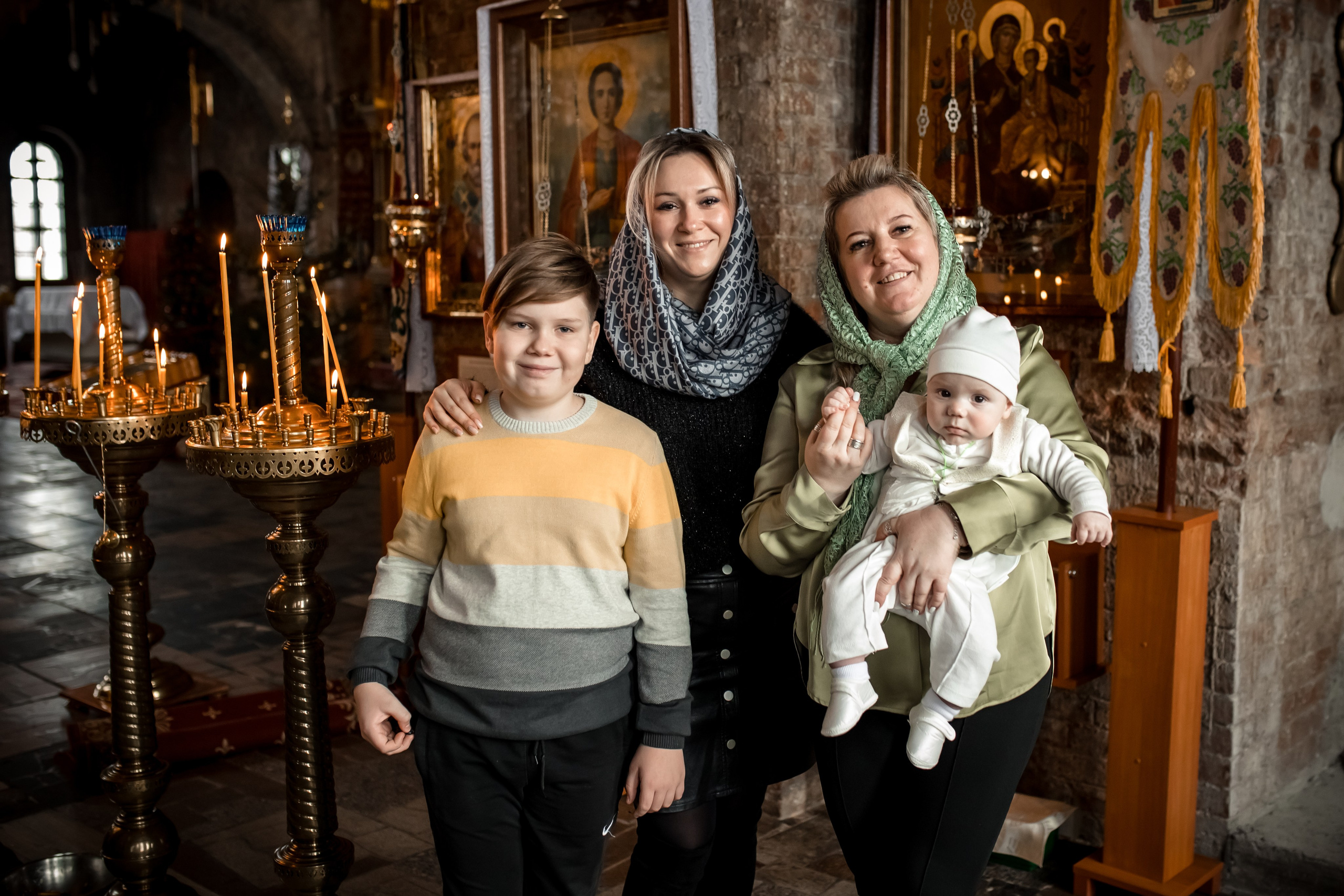 Таинство Крещения Михаила