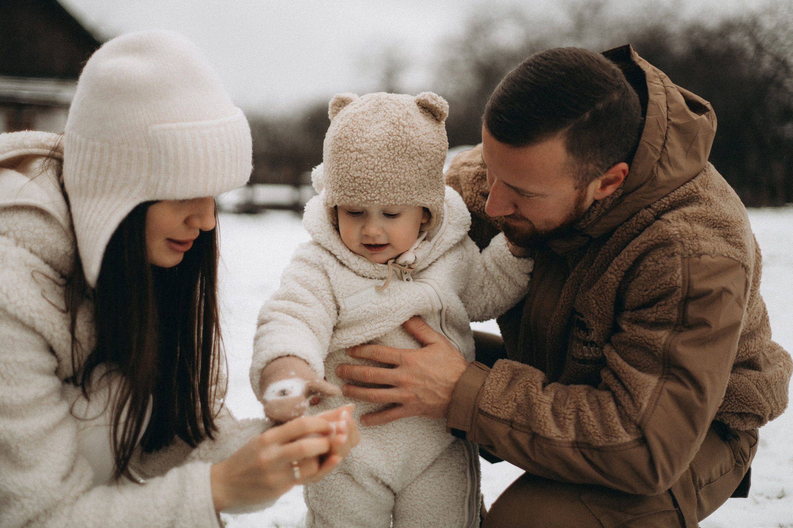 Первый снег. Фотограф в Москве Диана Малимон