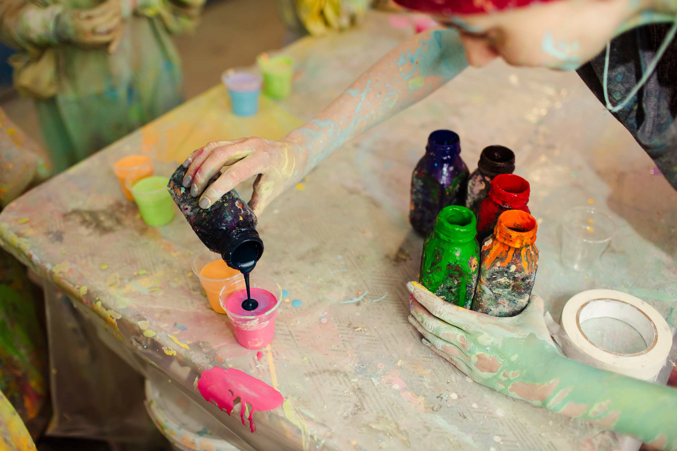 Краски. Детский фотограф, фотограф на детский праздник Екатерина Огарская