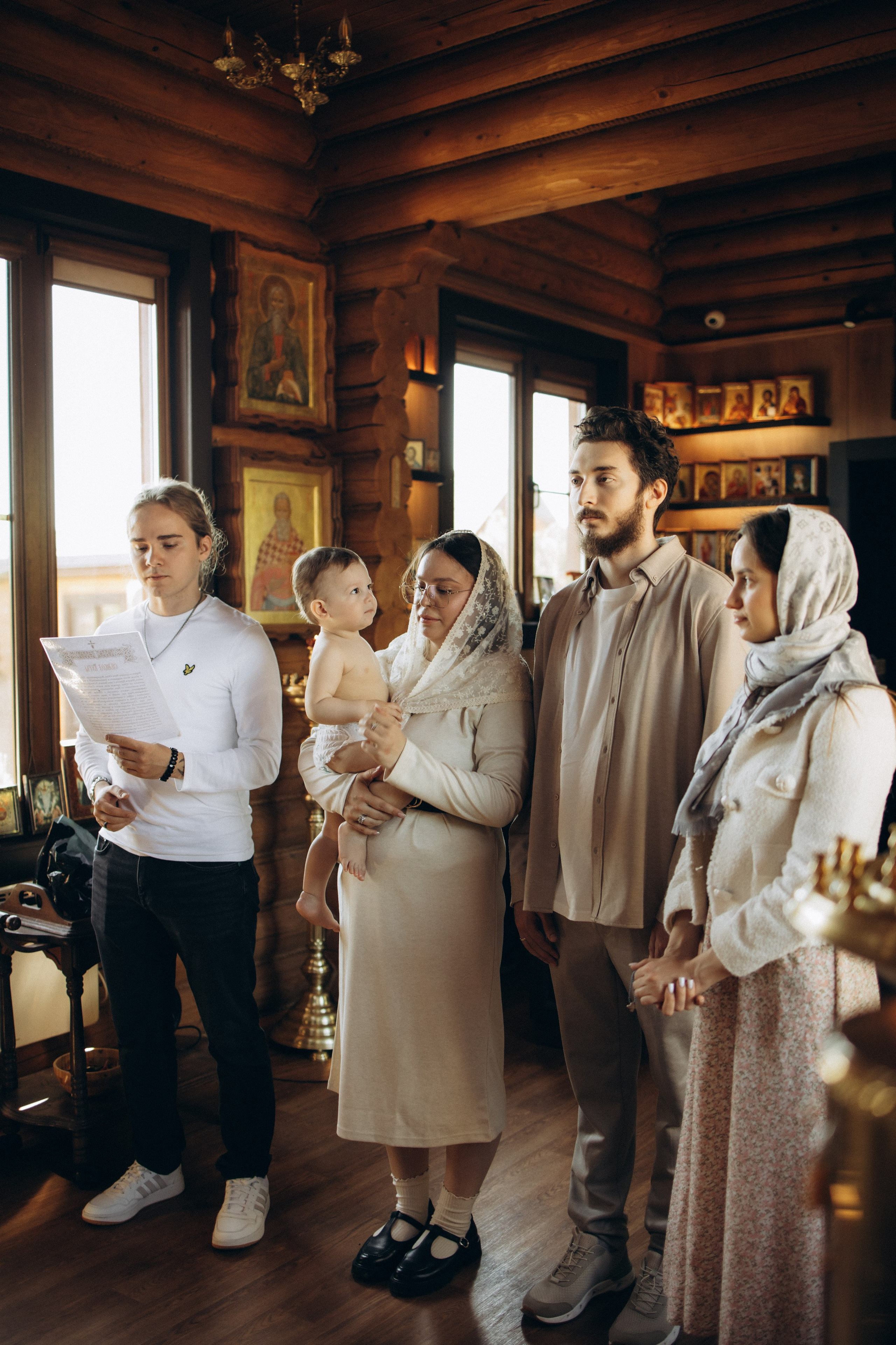Таинство крещения Мишеньки. Семейный фотограф в Ростове-на-Дону Мария Ожогина