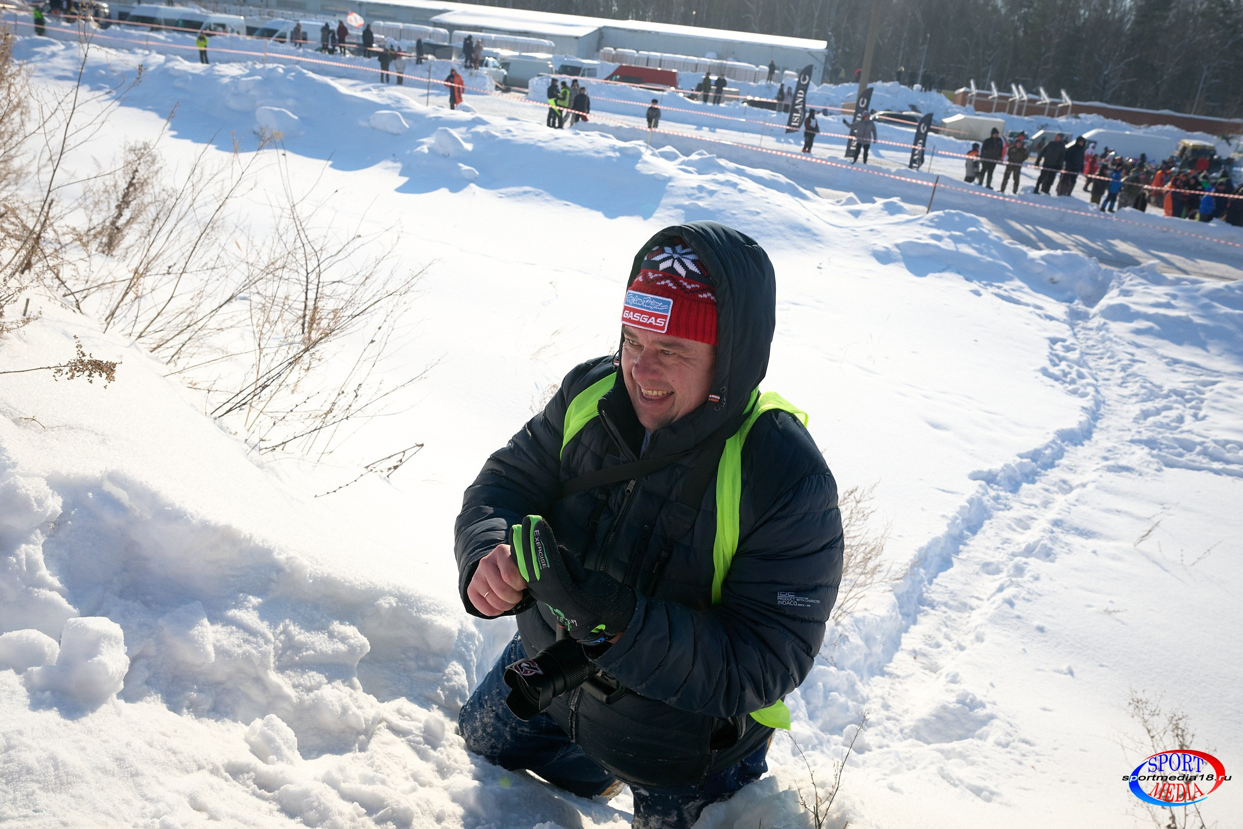 3 этап Кубка Удмуртской Республики по мотокроссу. Воткинск 23.02.2025. Спортивный репортажный фотограф в Ижевске Сергей Мерзляков