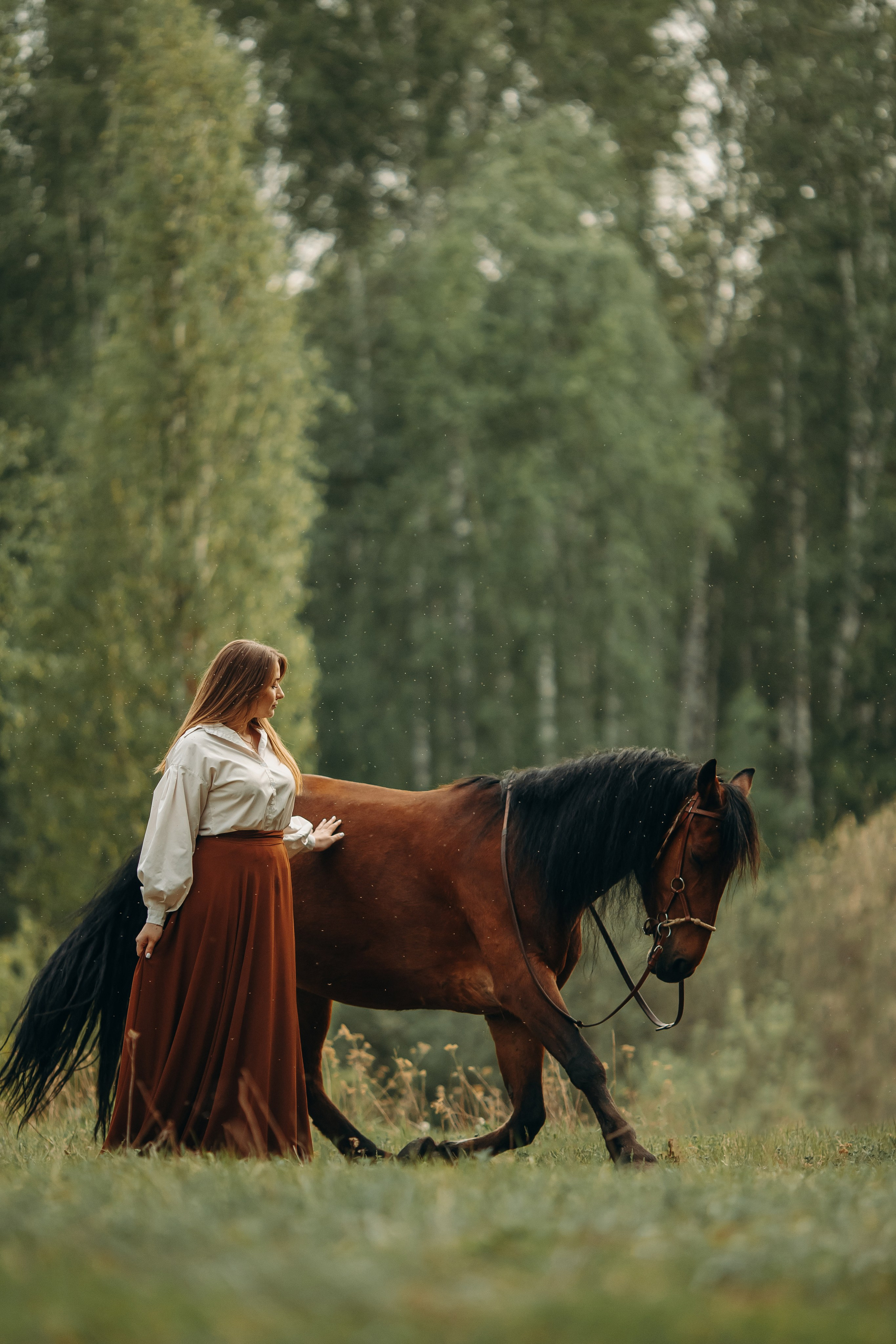 Ксения и Талисман. Анна Молчанова конный фотограф в Тюмени | фотосессии с лошадьми Тюмень