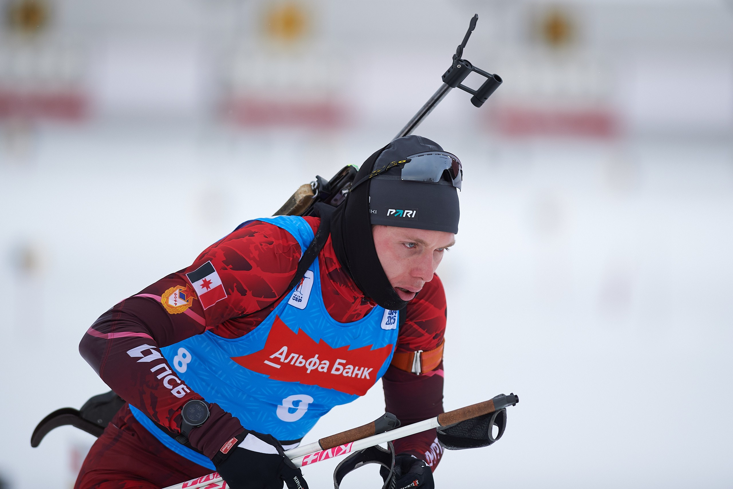 Биатлон. Чемпионат России — 2024/2025, 3-й этап, Ижевск. Ижевская винтовка. Спортивный репортажный фотограф в Ижевске Сергей Мерзляков