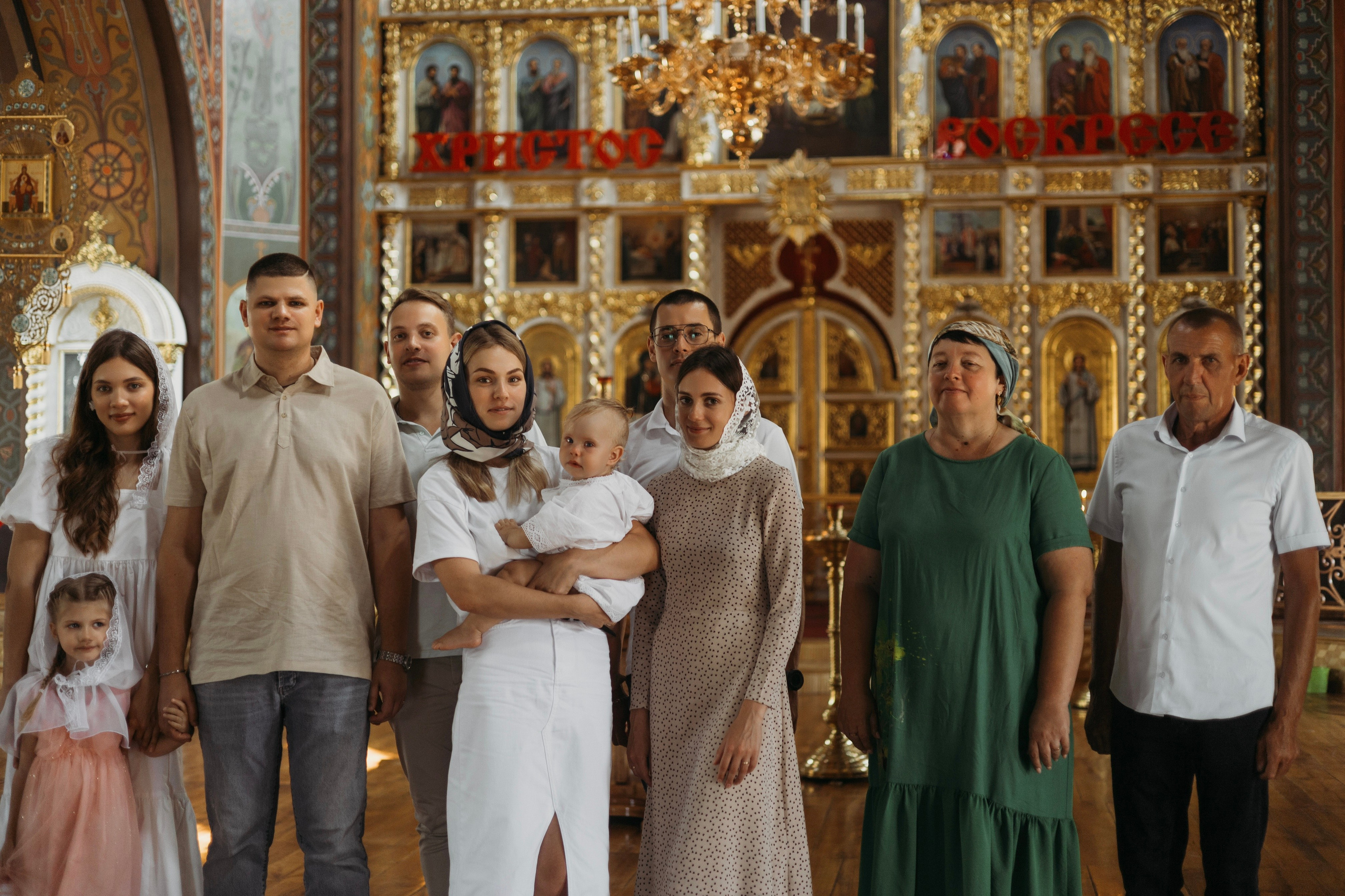 Крещение Варвары. Самый теплый фотограф в Краснодаре Рябоконь Ксения