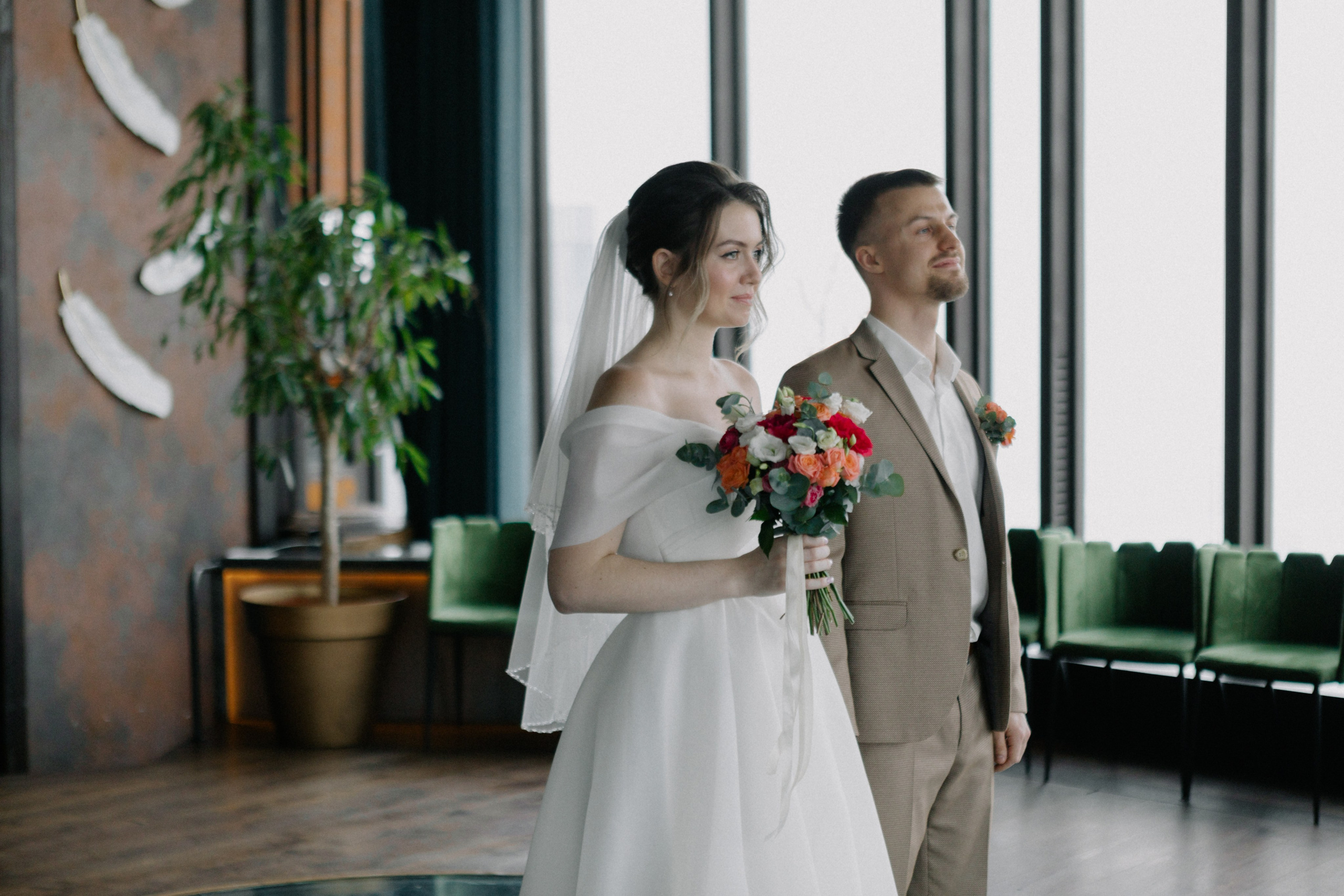 Ксюша и Илья. Утро в отеле роспись в Birds. Свадебный и портретный фотограф в Москве Анастасия Масюк