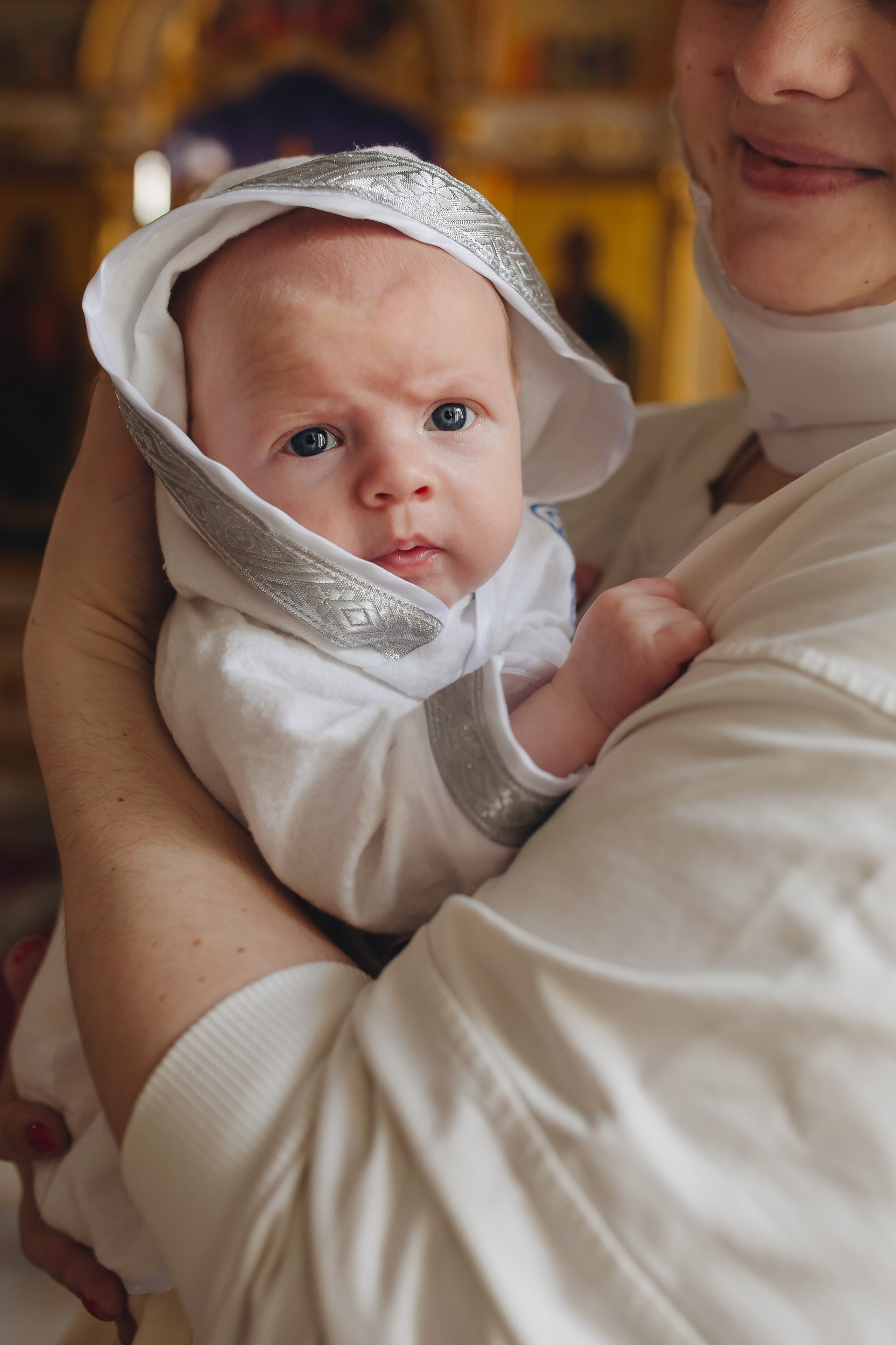 Крещение в светлом Храме. Семейный и детский фотограф в Москве Дорогова Екатерина