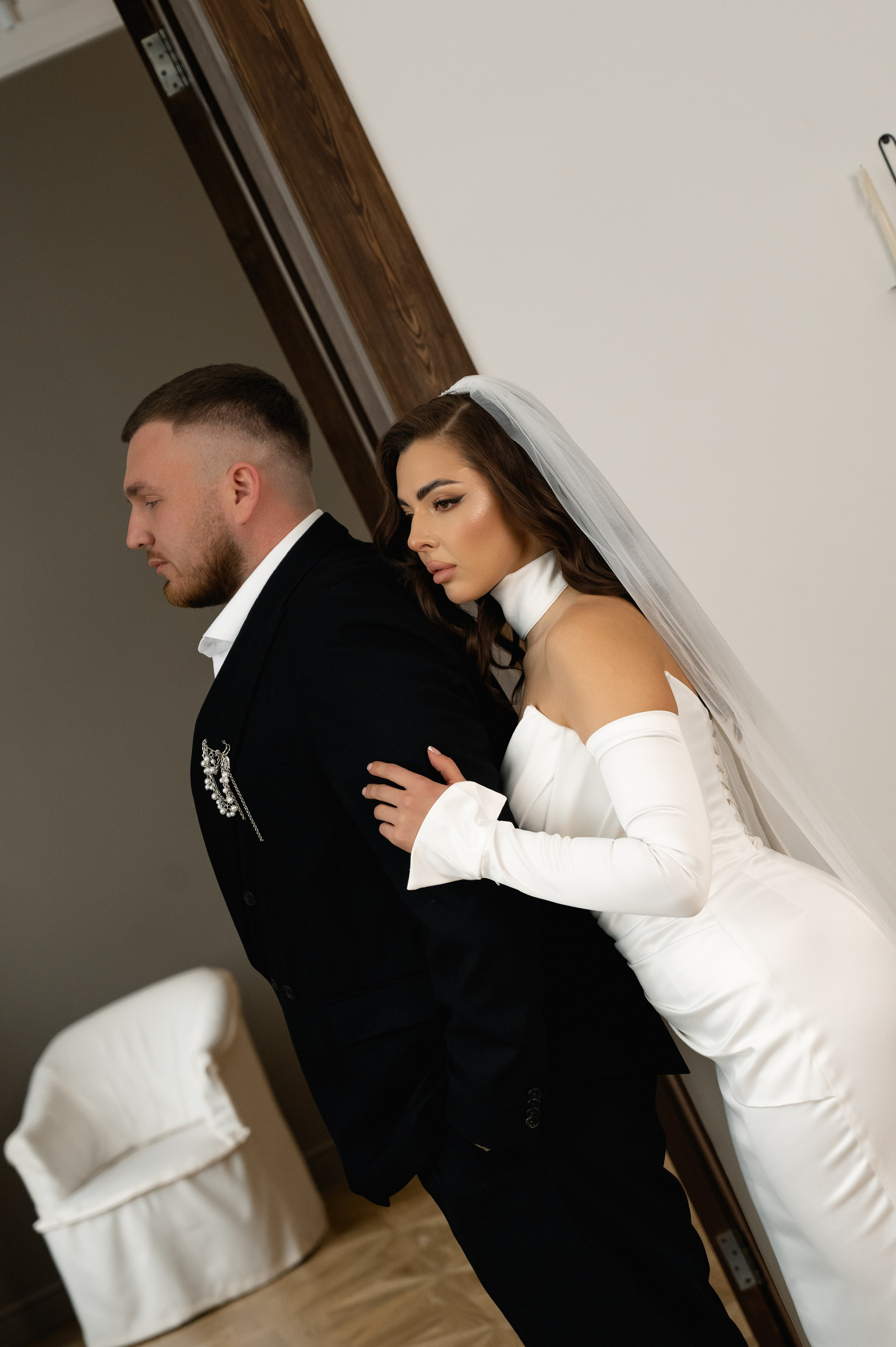 Свадебная фотосессия в студии. Свадебный и семейный фотограф в Краснодаре Алина Мельник