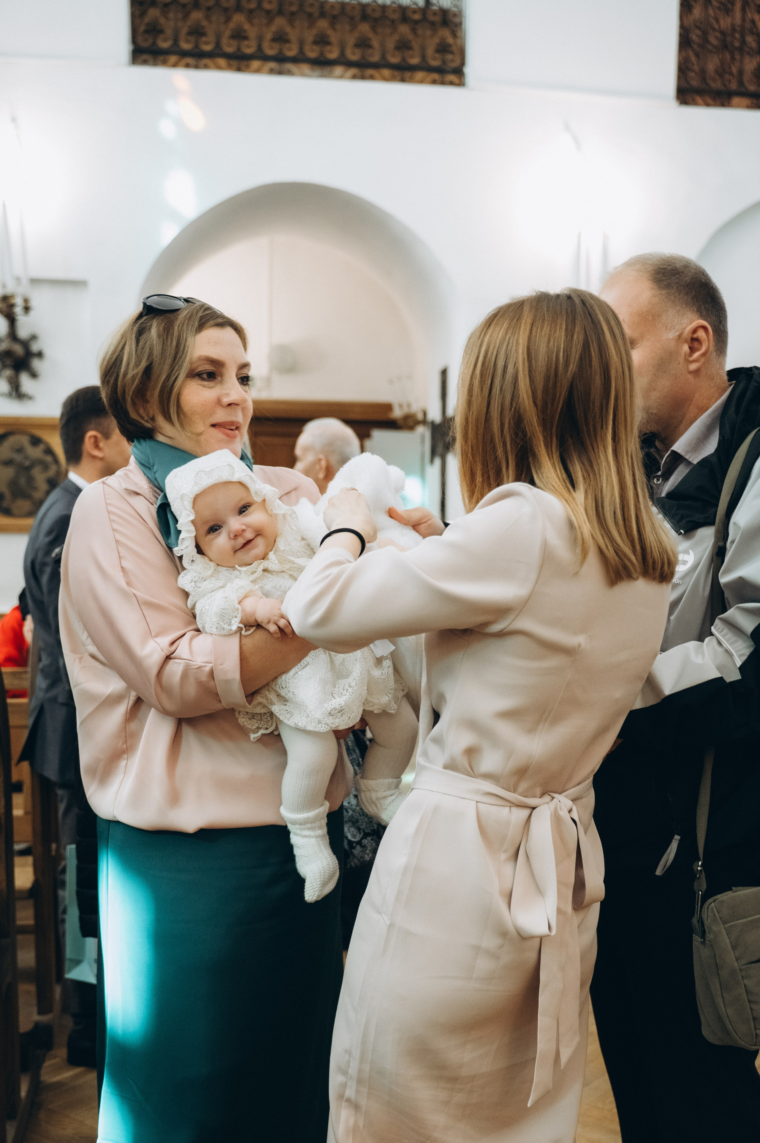 Крещение Эмили (Золотогорский костёл Пресвятой Троицы). Семейный фотограф в Минске Дарья Дреко