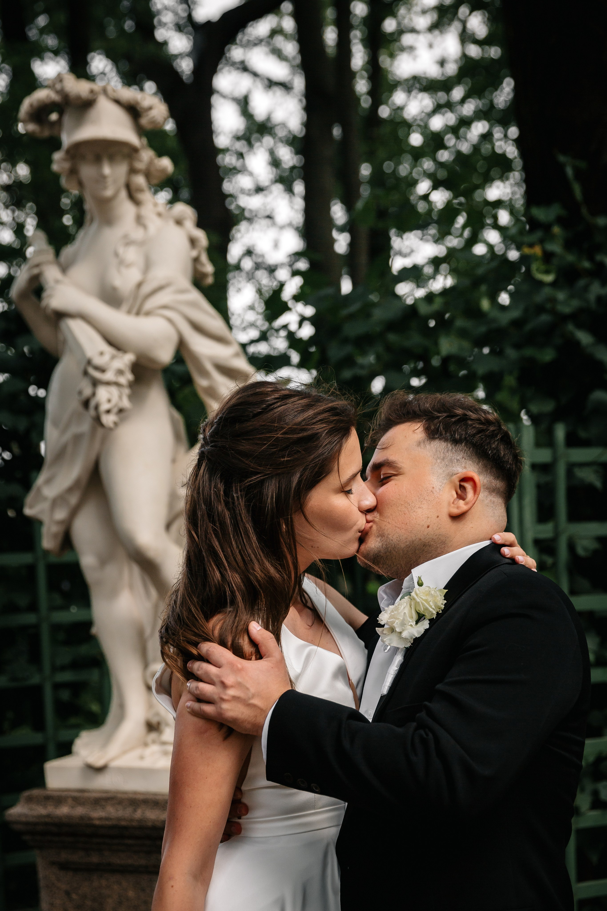 КРОНШТАДТСКИЙ ЗАГС | Август, Летний сад, Исаакий. Свадебный фотограф в Санкт-Петербурге Полина Корзухина