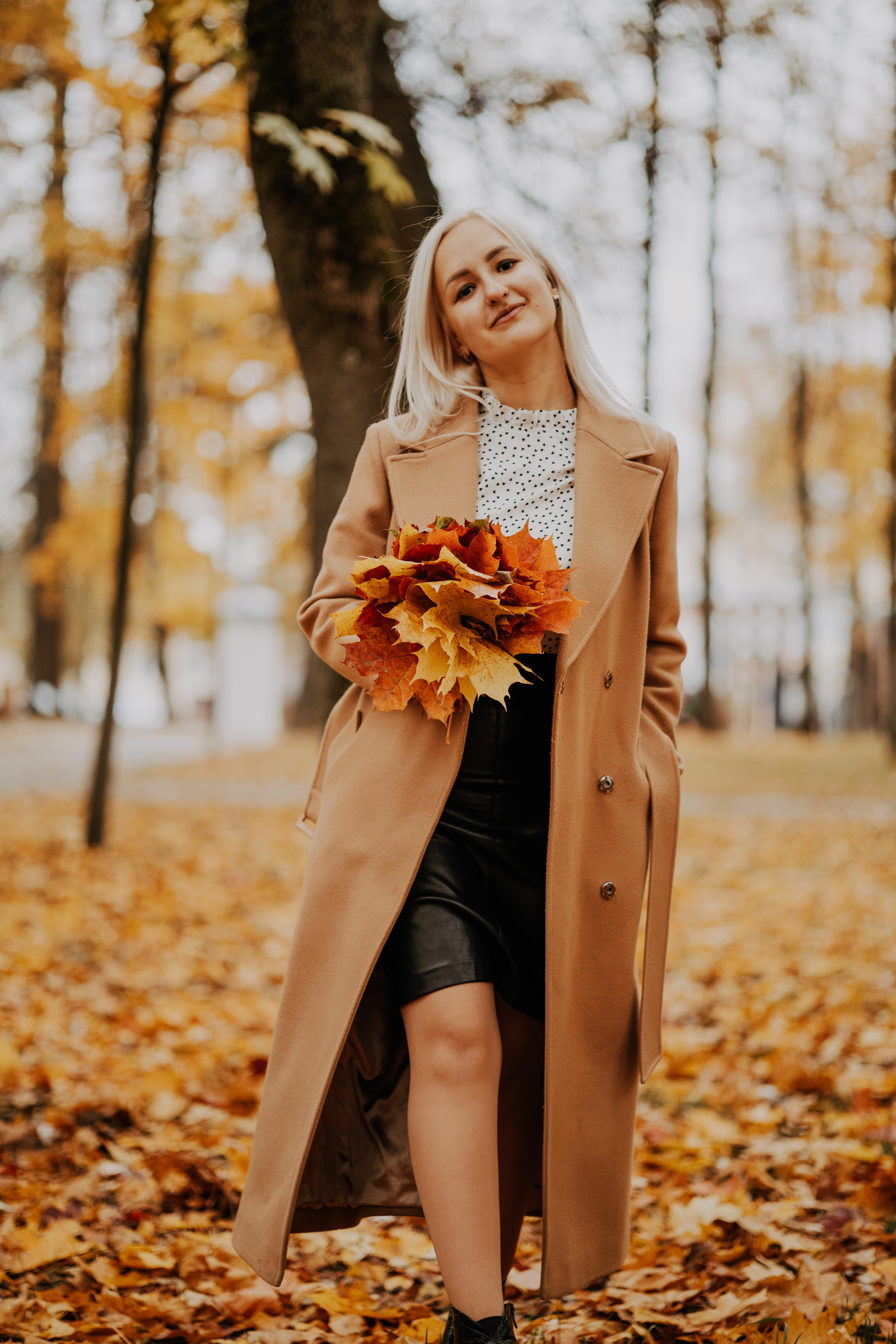 Осенняя прогулка с Марией. Выпускные альбомы в Серпухове