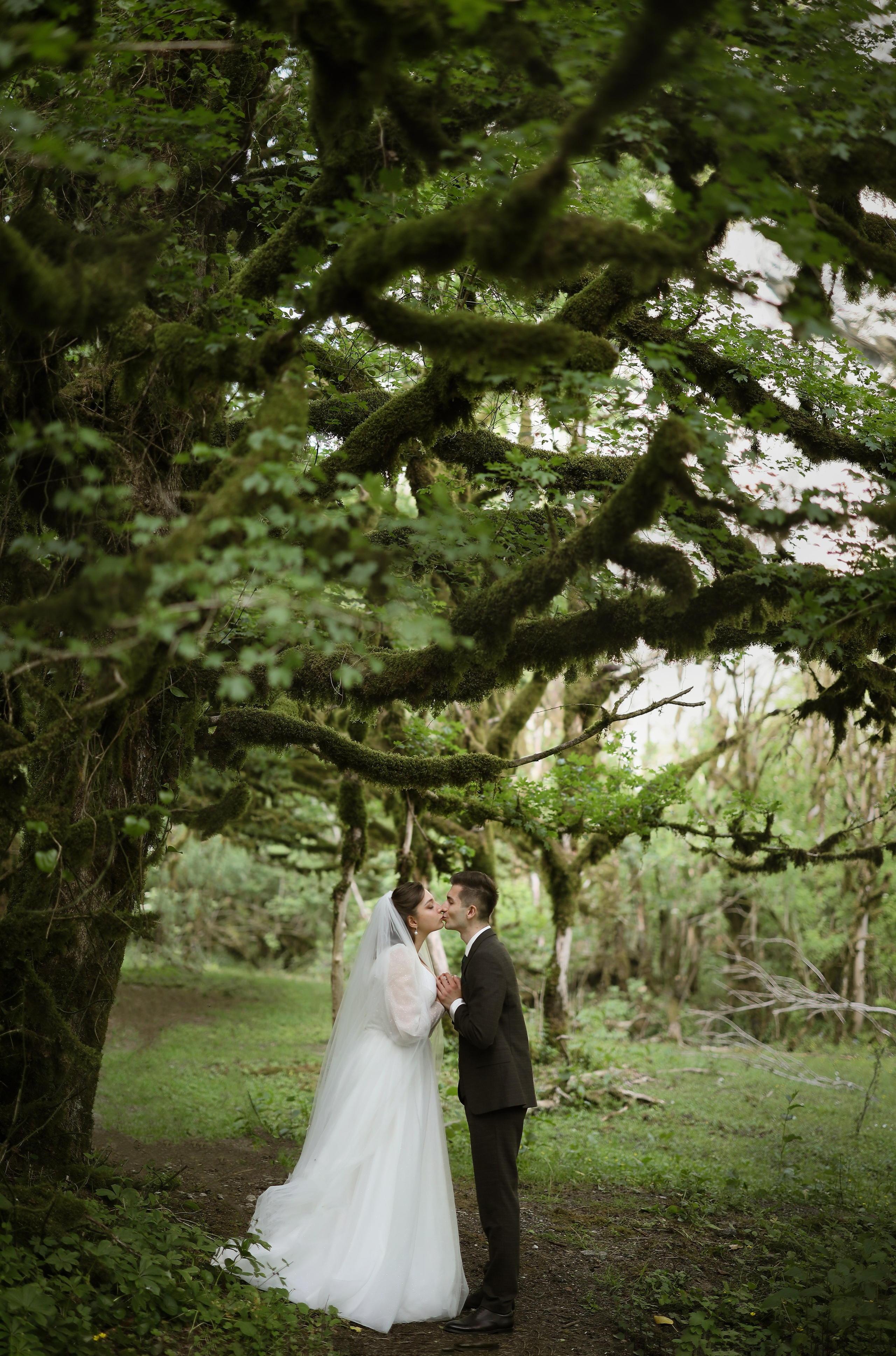 Свадебное Love story на озере Рица. Свадебный и семейный фотограф в Абхазии Жанна Соснина